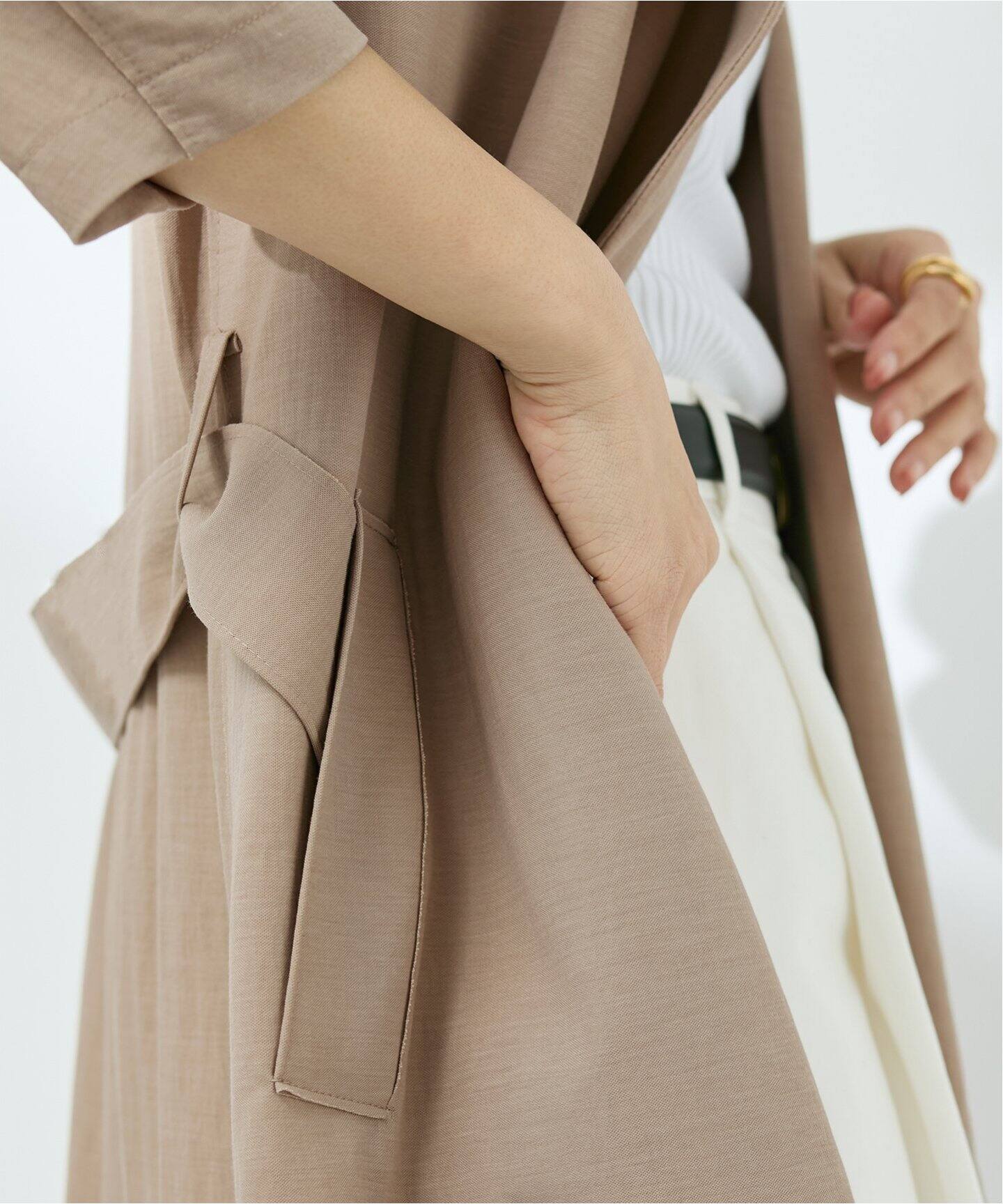 HARRIS WHARF LONDON ハリス・ワーフ・ロンドン Woman Long Trench 