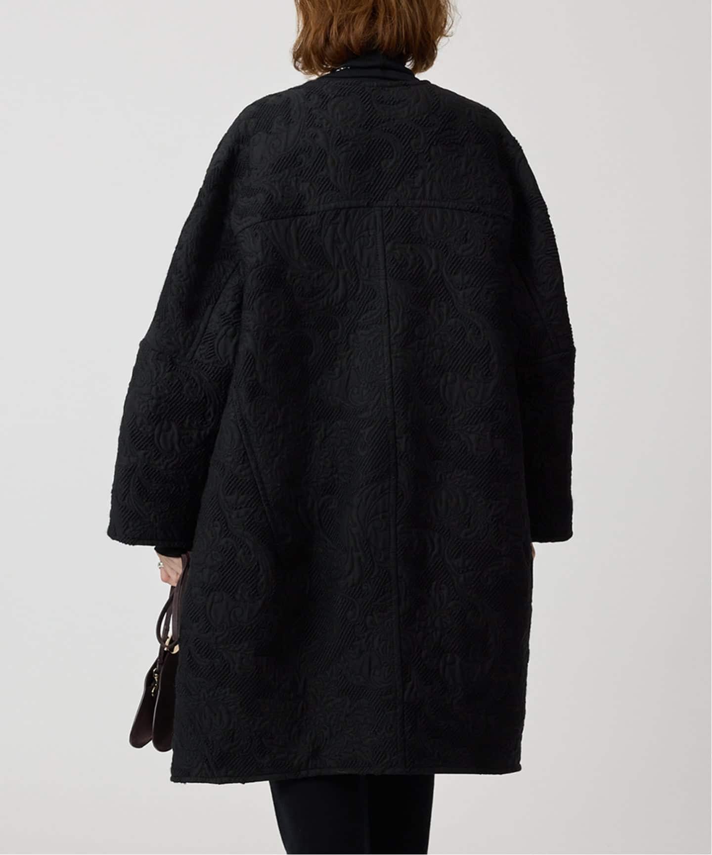 manipuri マニプリ ジャガード スナップダーツコート 0153413001（ノー