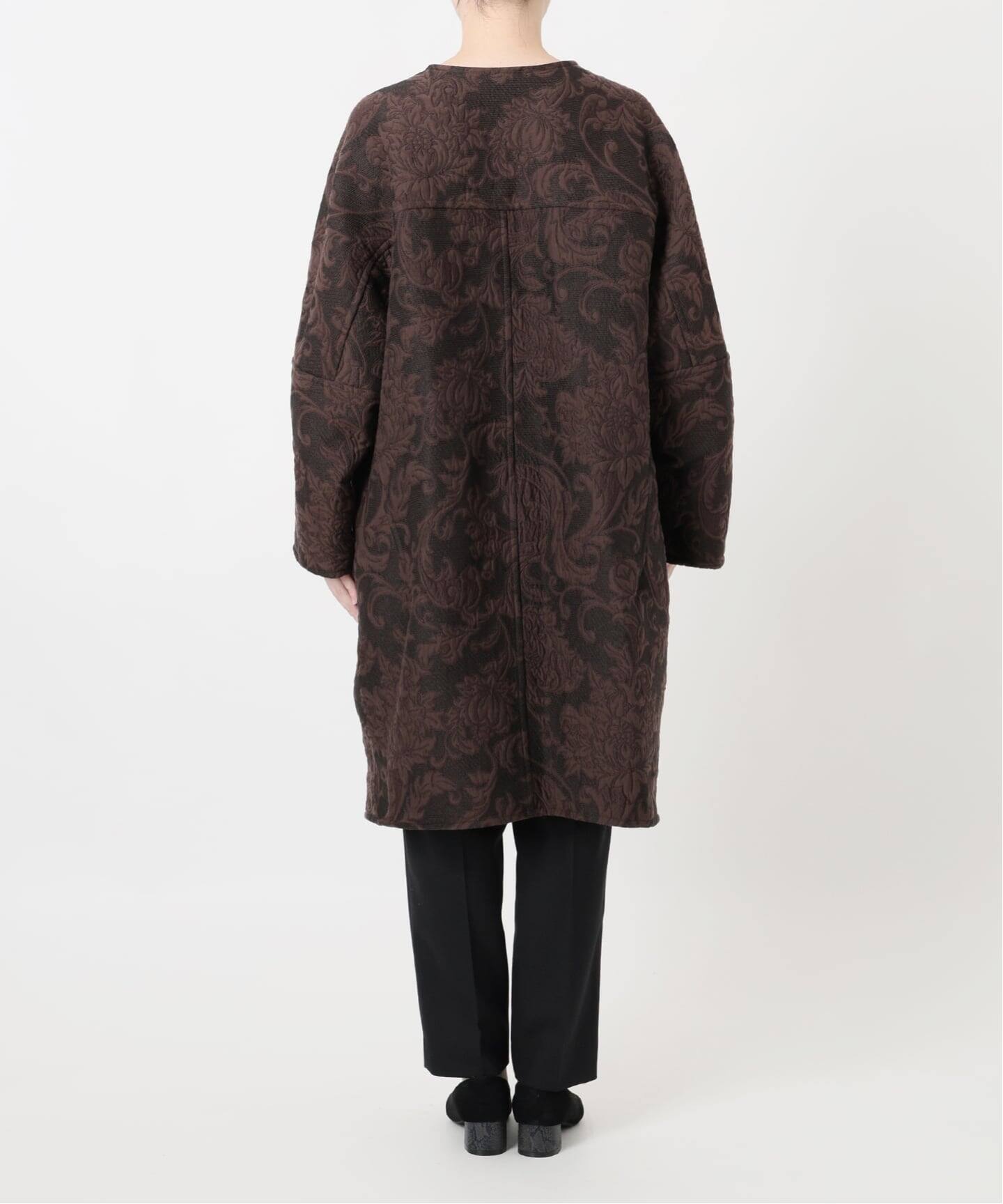 manipuri マニプリ ジャガード スナップダーツコート 0153413001（ノー