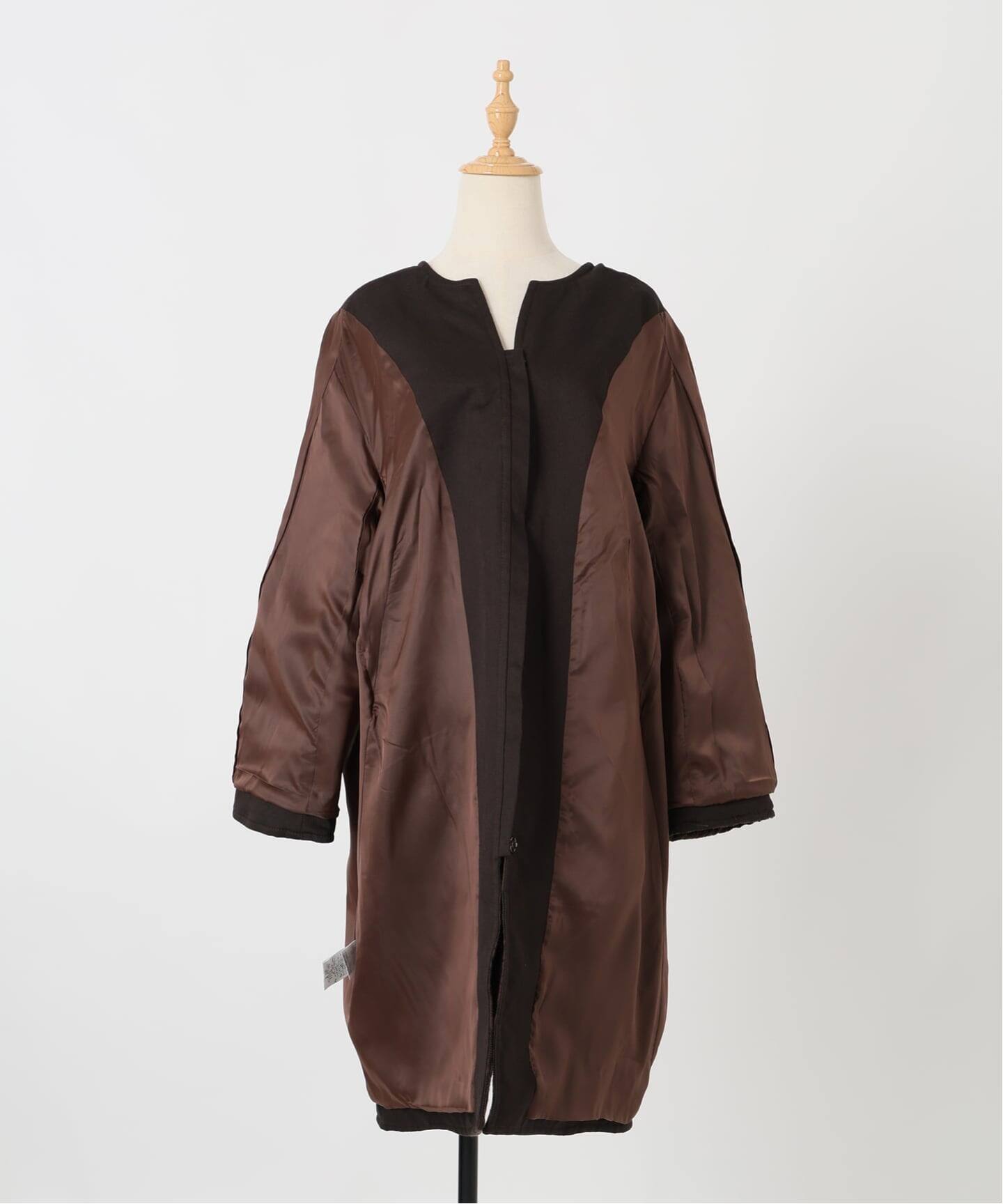 manipuri マニプリ ジャガード スナップダーツコート 0153413001（ノー