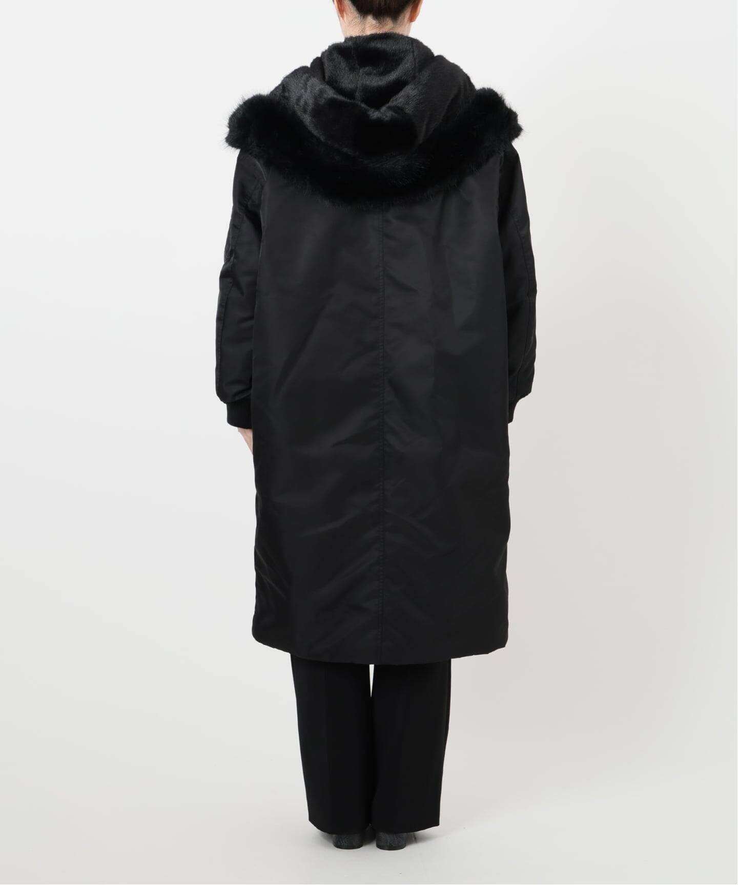 YANUK 2way リバーシブルロングコート　アッパーハイツ オーバーダブルロングコート[商品：PN24AW-046] - PUNYUS Online