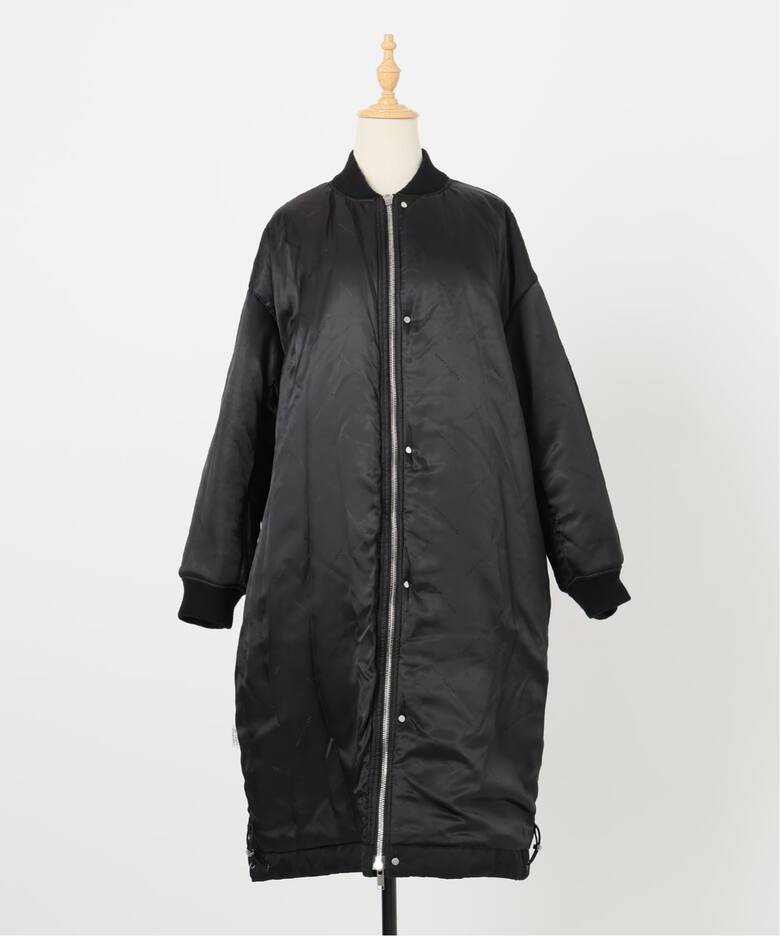upper hights アッパーハイツ THE U-2 LONG HOODIE 403A37702BLK 