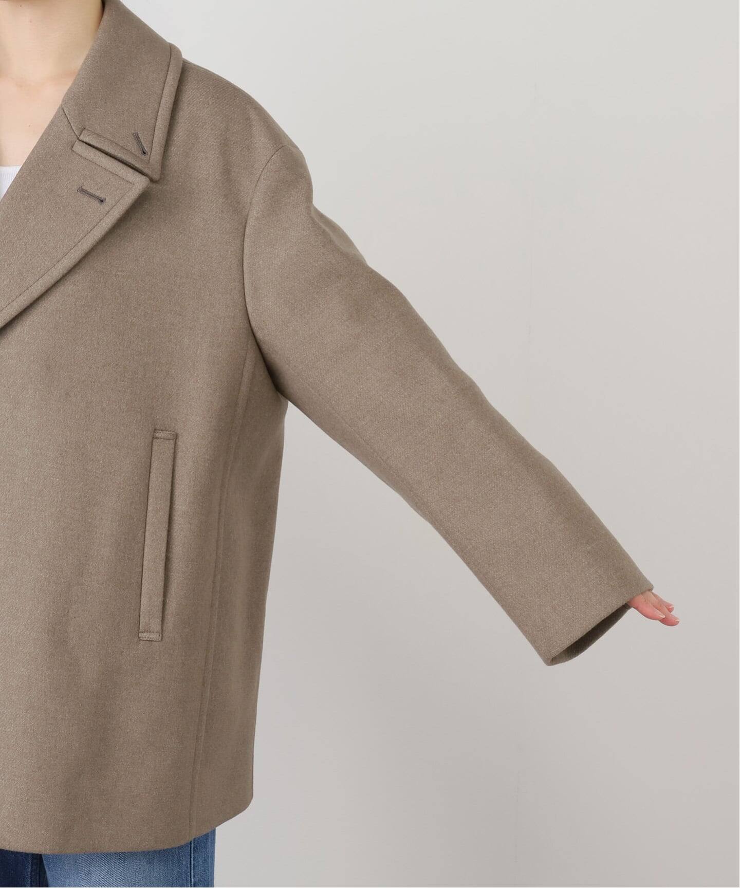 ATON エイトン Super 120s Double Melton ショートコート SCAGGW0 913