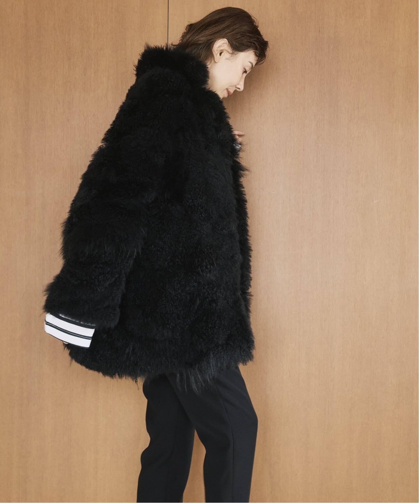 SIMONETTA RAVIZZA シモネッタラヴィッツァ Cashmere Goat ファー 