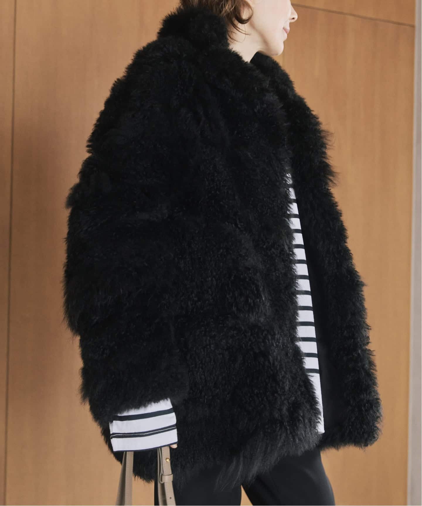 SIMONETTA RAVIZZA シモネッタラヴィッツァ Cashmere Goat ファー
