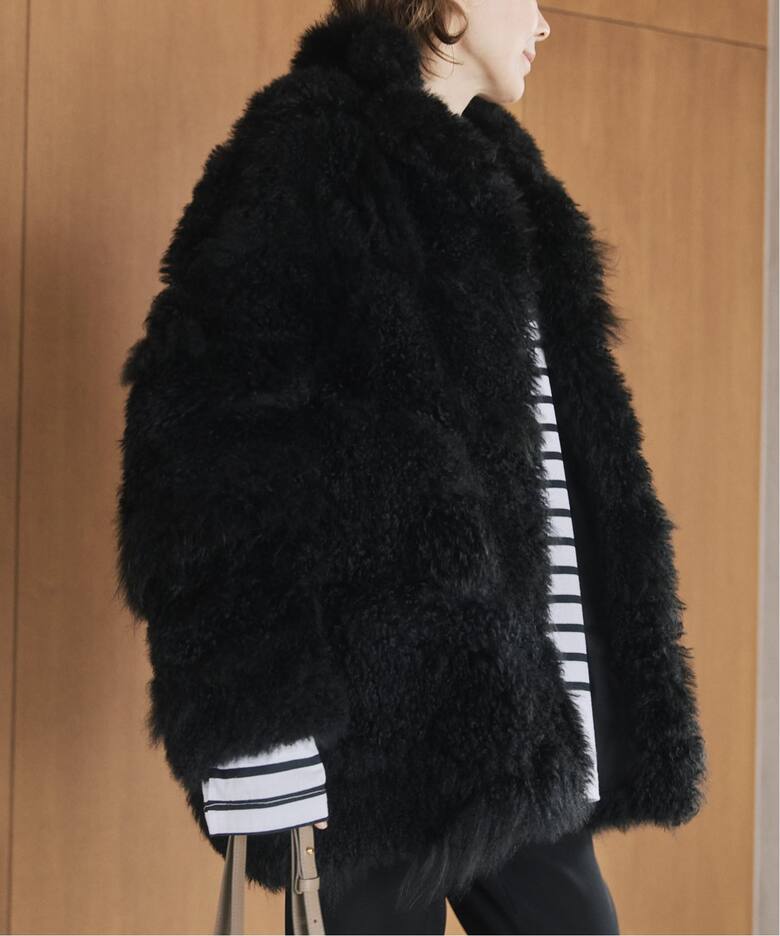 SIMONETTA RAVIZZA シモネッタラヴィッツァ Cashmere Goat ファー 