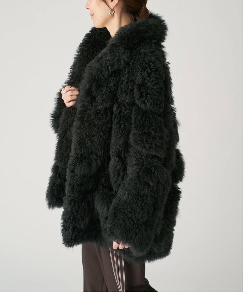 SIMONETTA RAVIZZA シモネッタラヴィッツァ Cashmere Goat ファー 