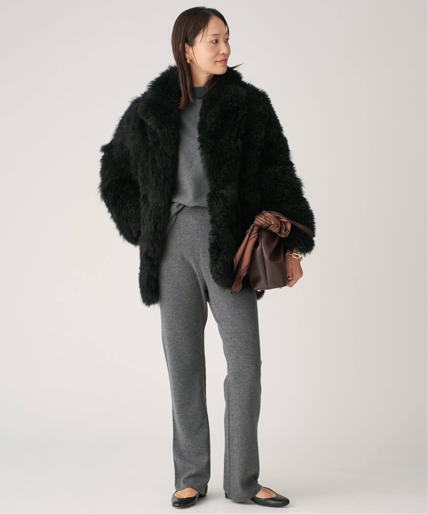 SIMONETTA RAVIZZA シモネッタラヴィッツァ Cashmere Goat ファー