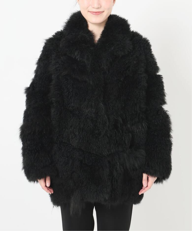 SIMONETTA RAVIZZA シモネッタラヴィッツァ Cashmere Goat ファー 