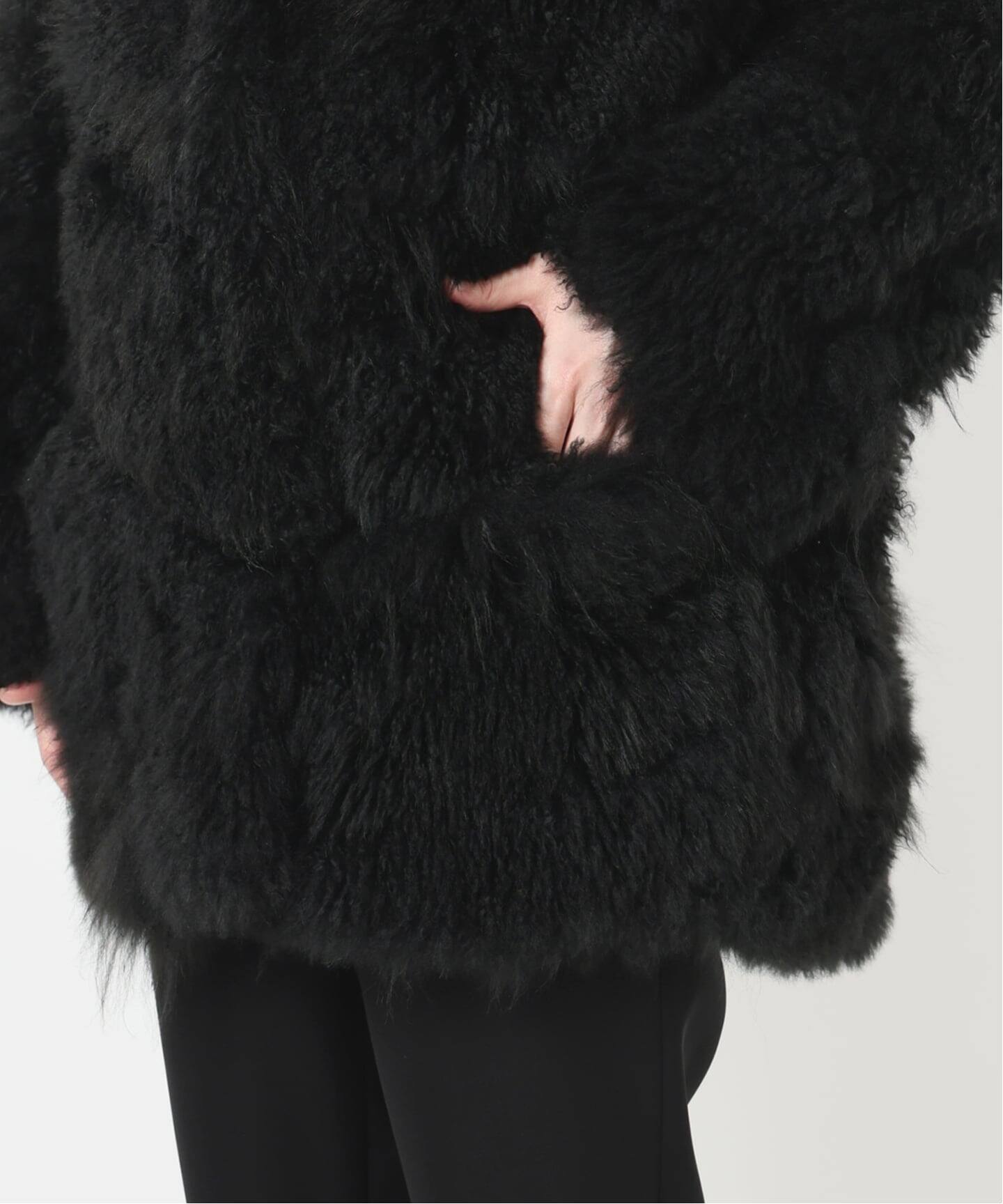 SIMONETTA RAVIZZA シモネッタラヴィッツァ Cashmere Goat ファー