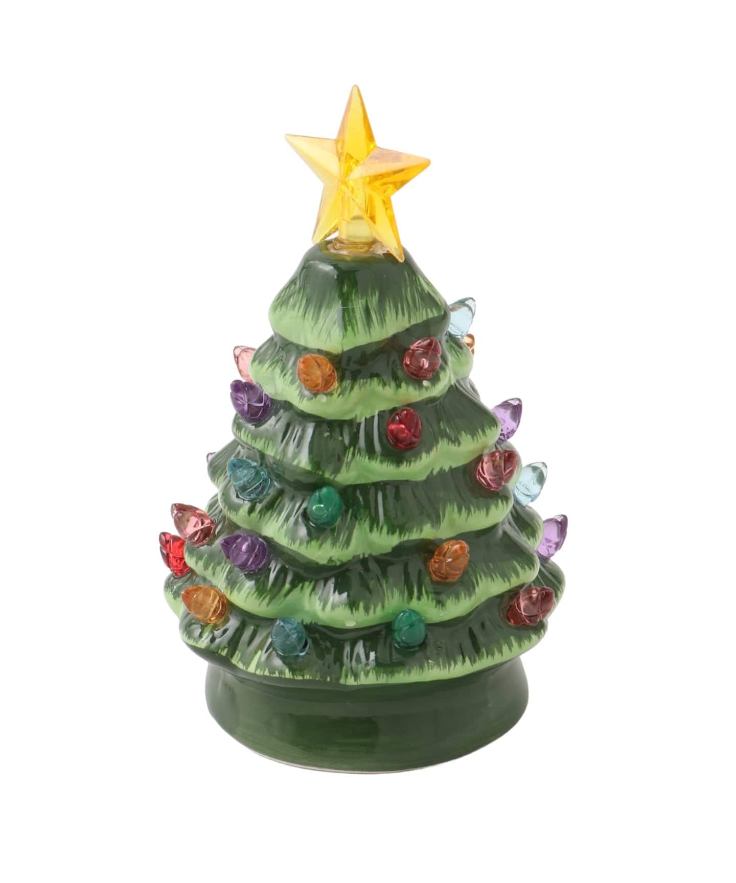 ランプスタンド　ミニツリー　緑 ☆CERAMIC LIGHT TREE STAND セラミック ライトツリースタンド（フォト