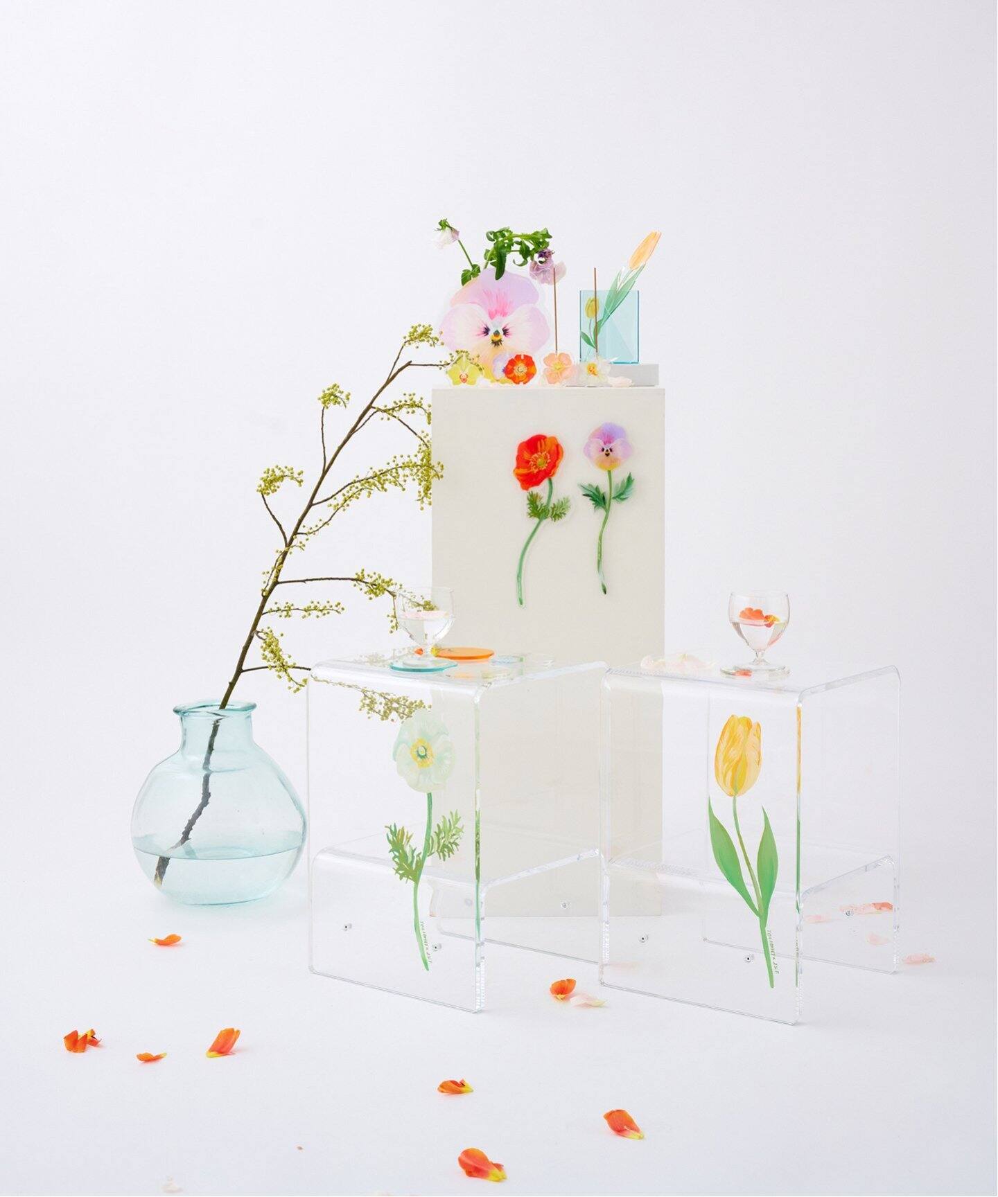 TOLIGHT×APTONE×JSF】 FLOWER OBJECT オブジェクト（フォトフレーム