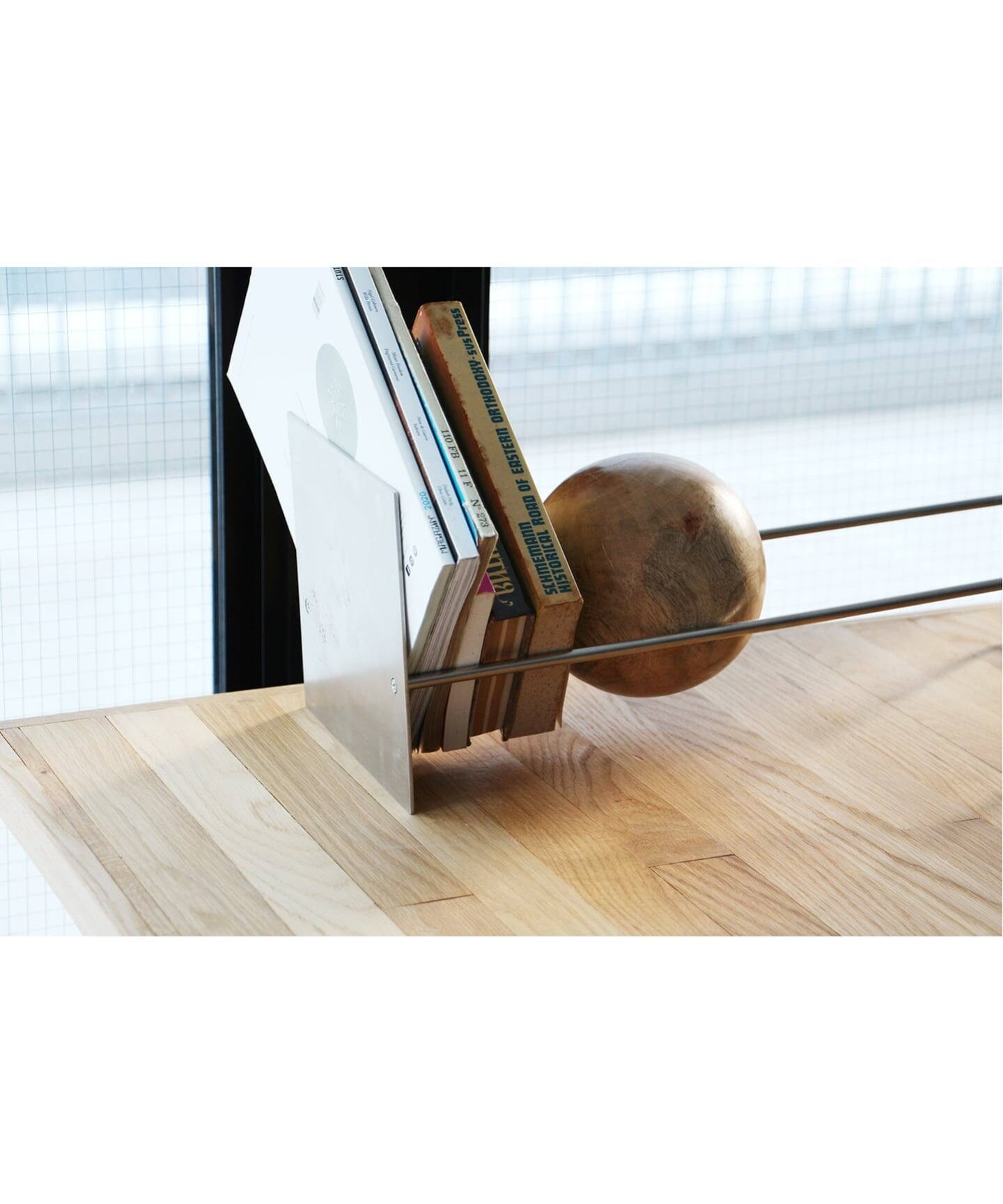 HERE by DETAIL/ディテール】SLOPE BOOK END スロープ ブックエンド