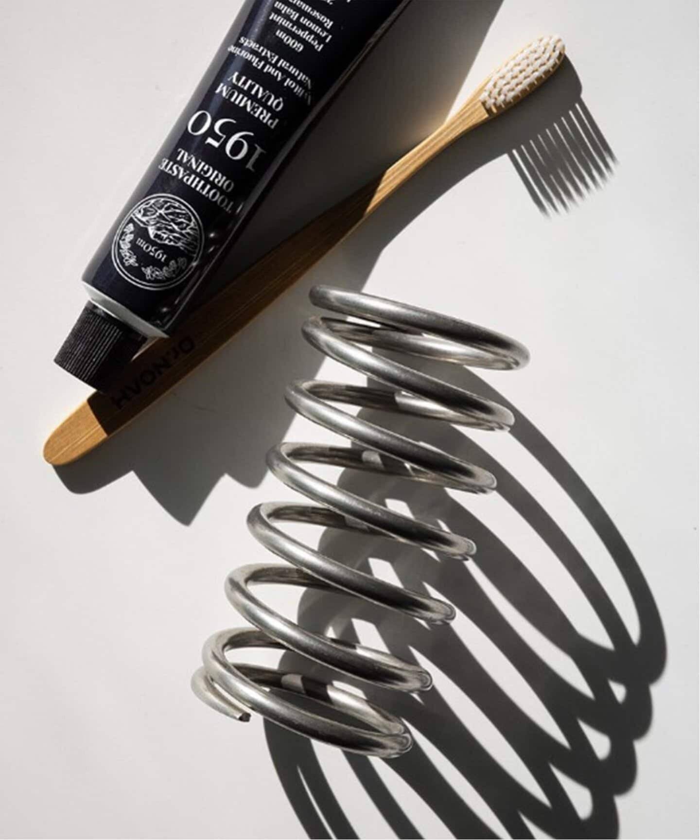 TUDES/トゥーデス】 SPIRAL HOLDER SV 歯ブラシホルダー