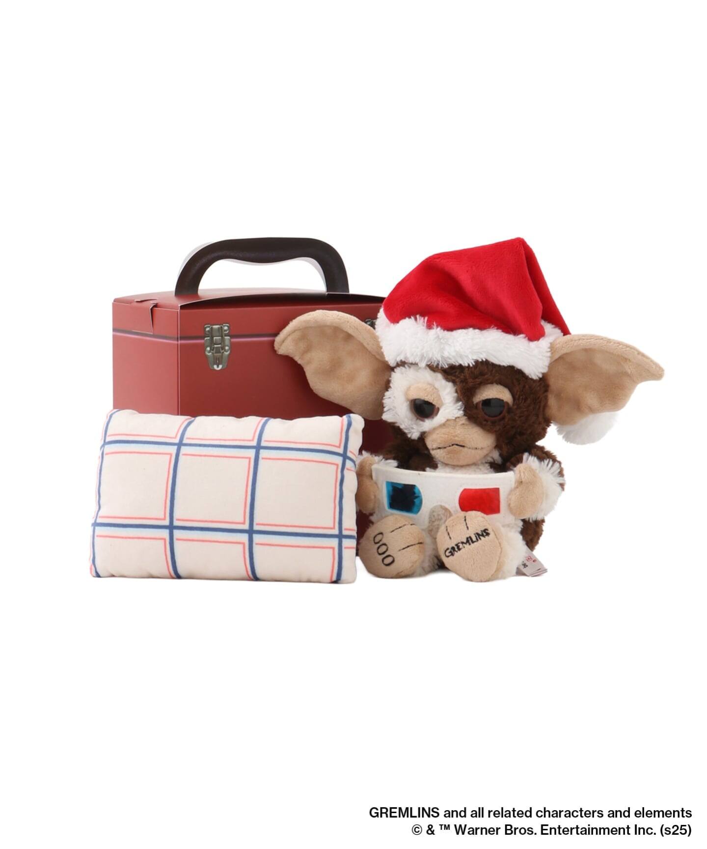 GREMLINS×NICI×JSF】SANTA GIZMO DOLL with Pillow and 3D Glasses
