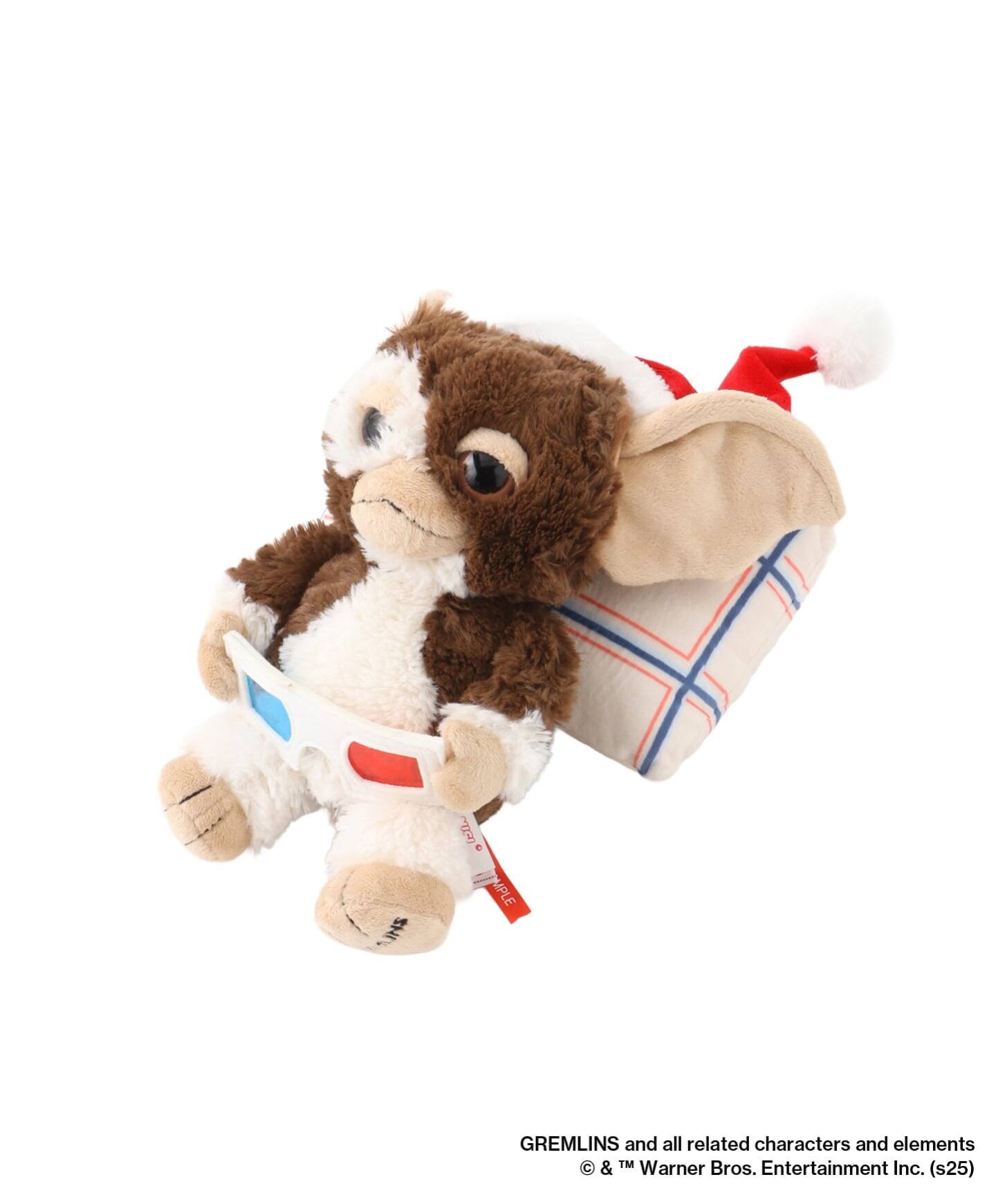 GREMLINS×NICI×JSF】SANTA GIZMO DOLL with Pillow and 3D Glasses