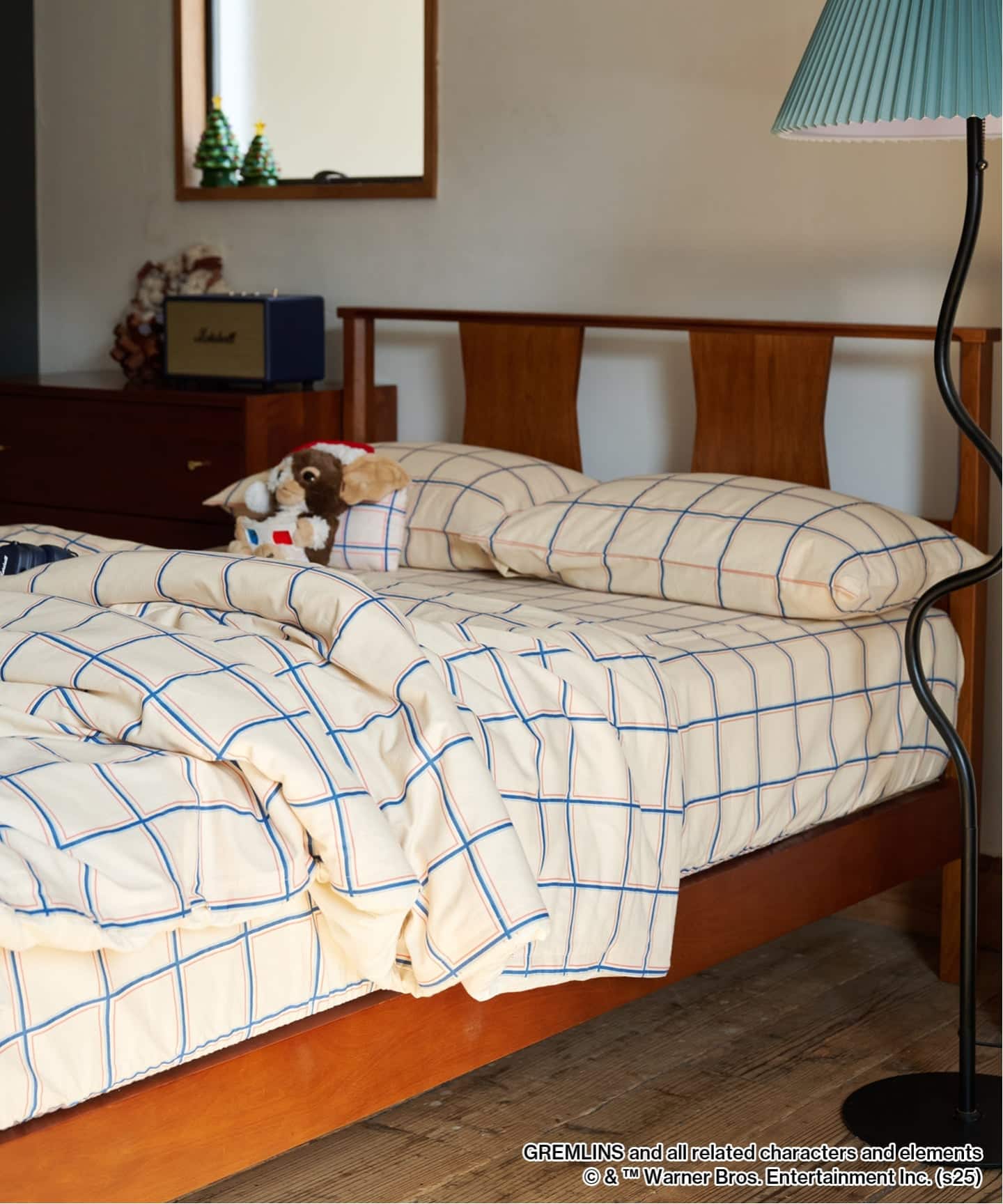 GREMLINS×NICI×JSF】SANTA GIZMO DOLL with Pillow and 3D Glasses