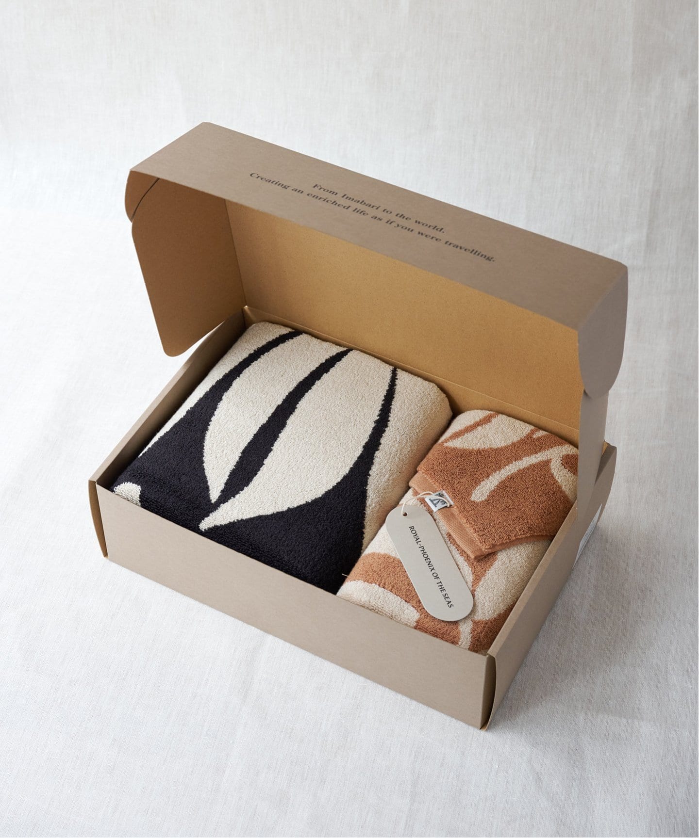 ROYAL-PHOENIX OF THE SEAS】AMBIENT TOWEL Botanical GIFT SET A