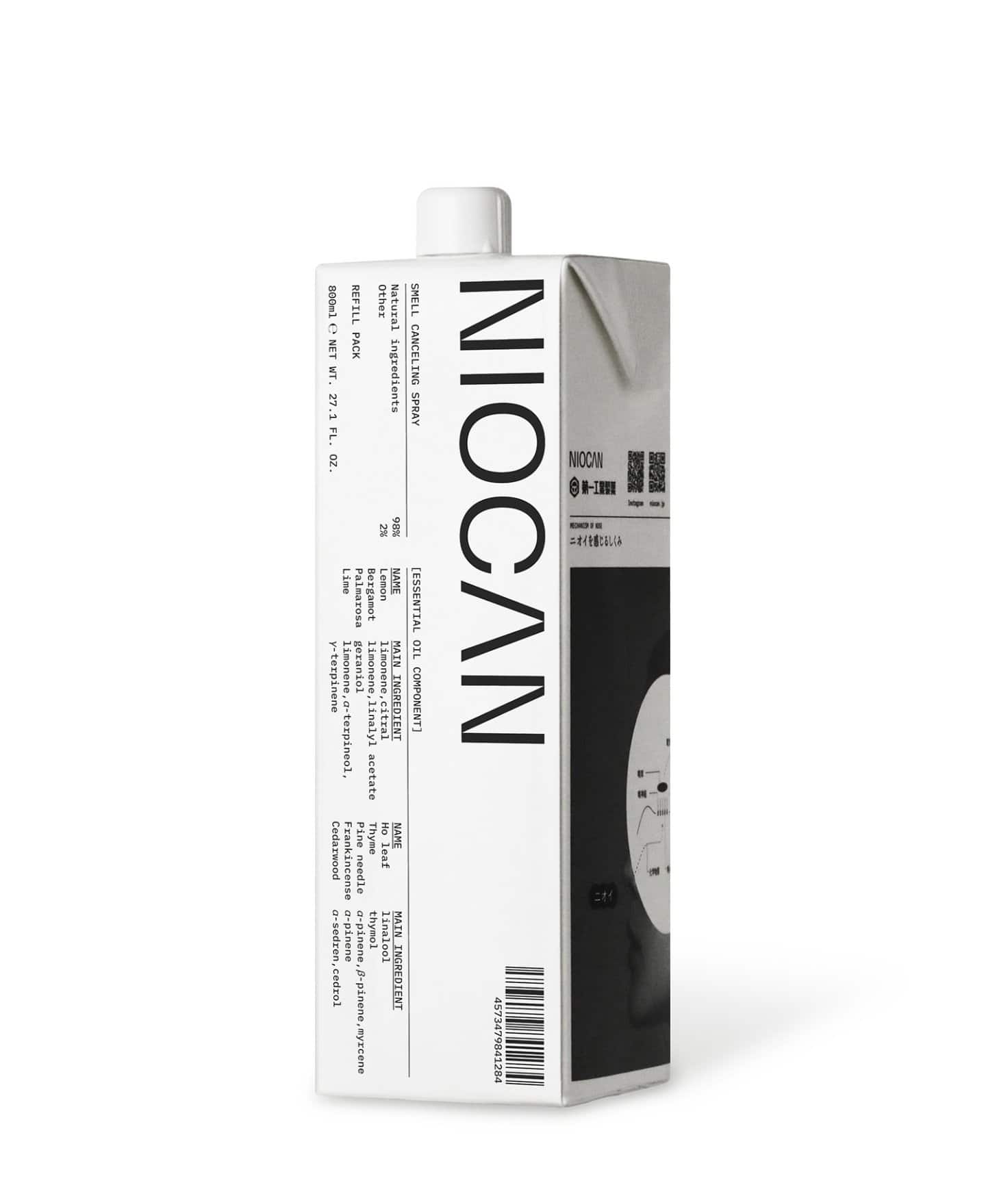 ☆【NIOCAN/ニオキャン】SMELL CANCELING SPLAY REFILL 1000ml 消臭