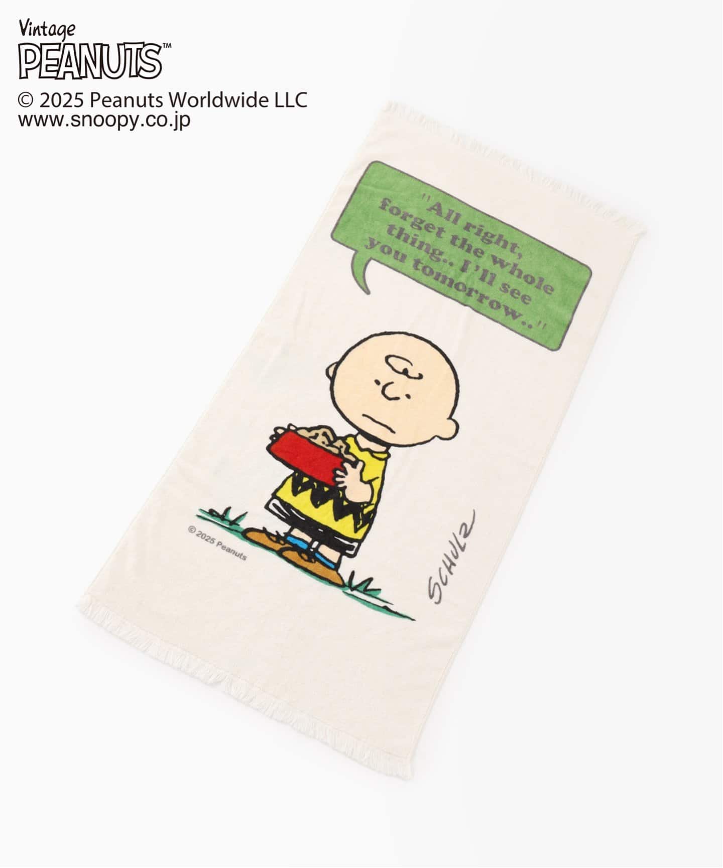 PEANUTS×JOURNAL STANDARD FURNITURE】BATH TOWEL バスタオル