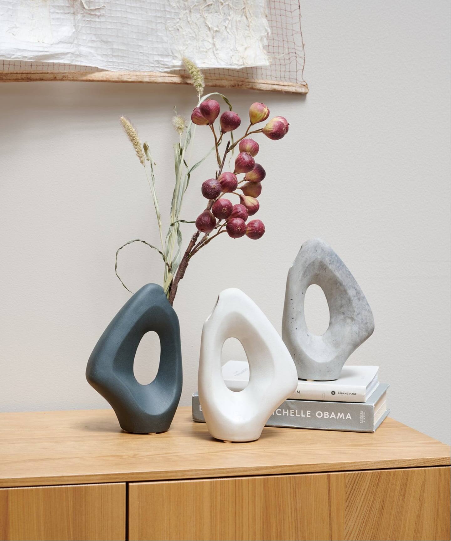 FLOWER VASE SCULPTURE フラワーベース 花器（フラワーベース