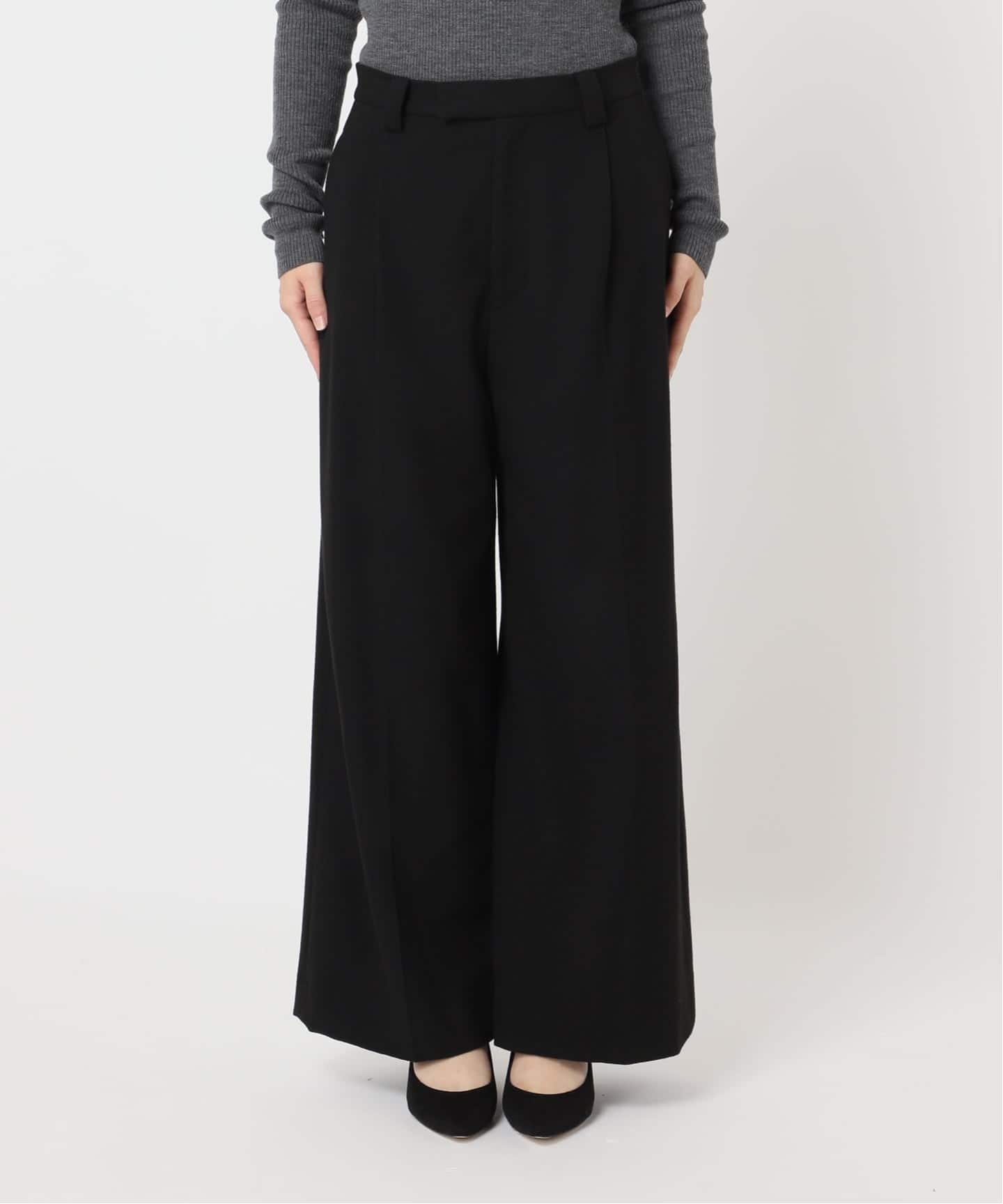 予約》SINGLE TUCK WIDE パンツ（スラックス）｜CITYSHOP
