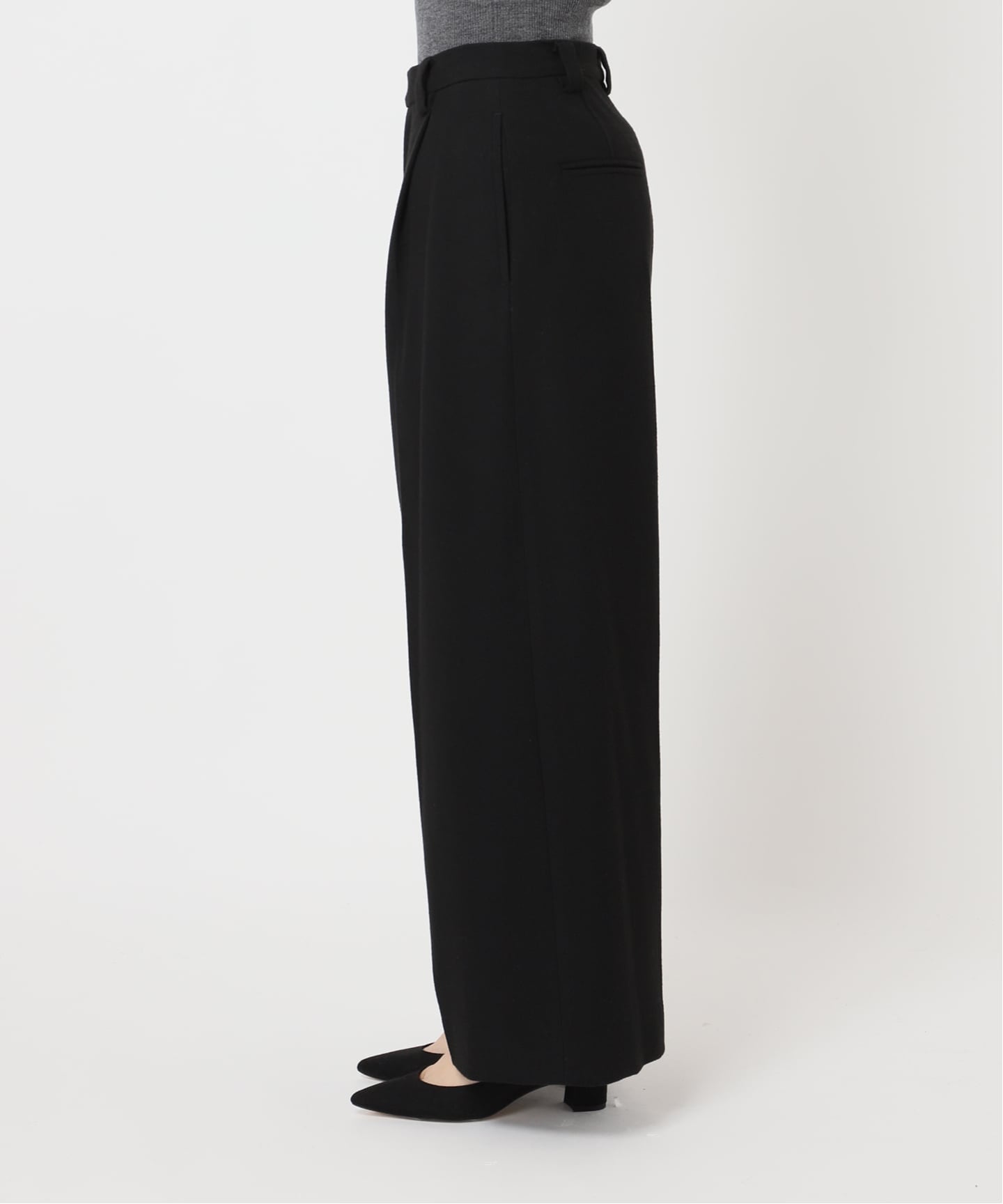 予約》SINGLE TUCK WIDE パンツ（スラックス）｜CITYSHOP