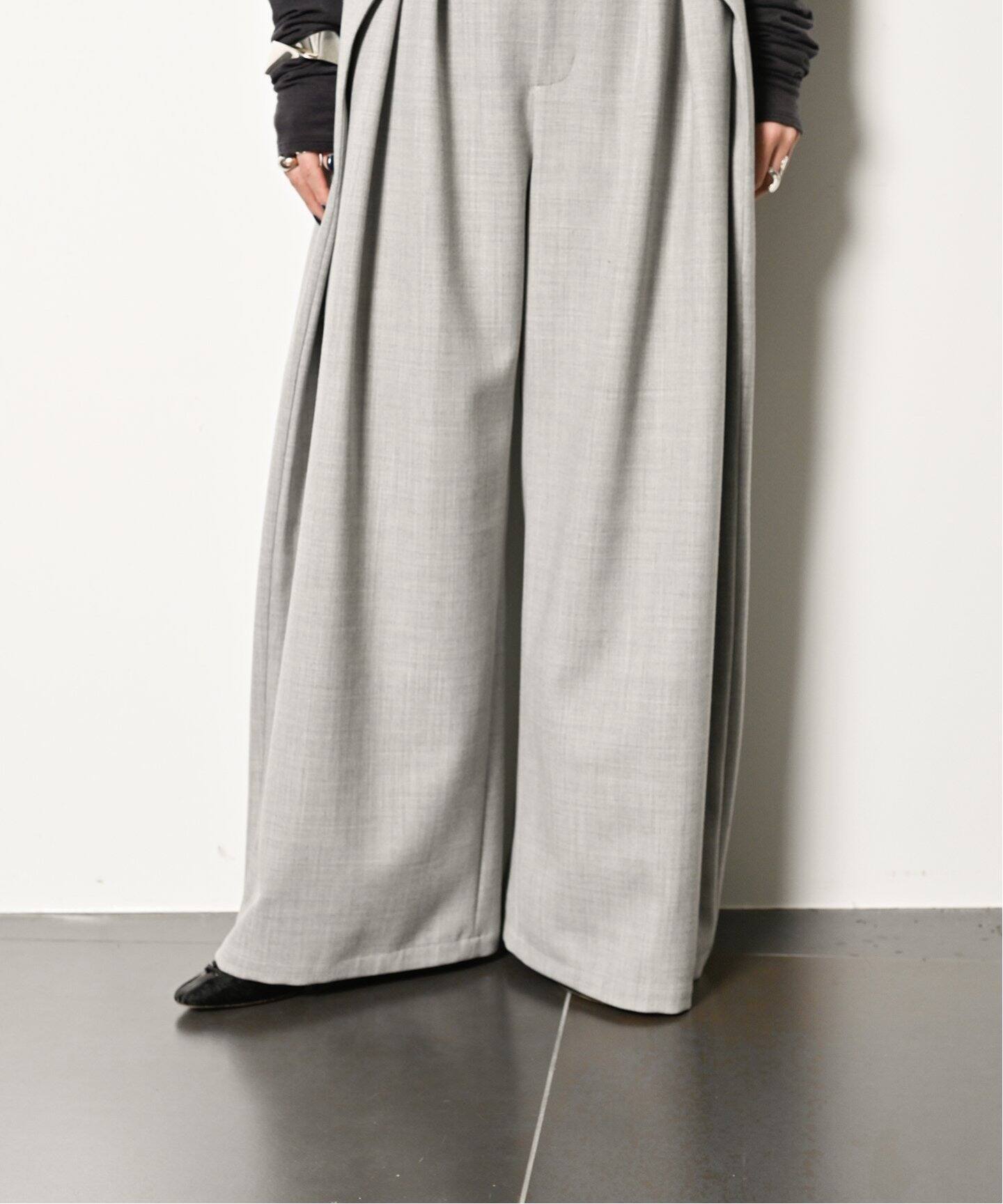 DEEP TUCK WIDE パンツ（スラックス）｜CITYSHOP（シティ