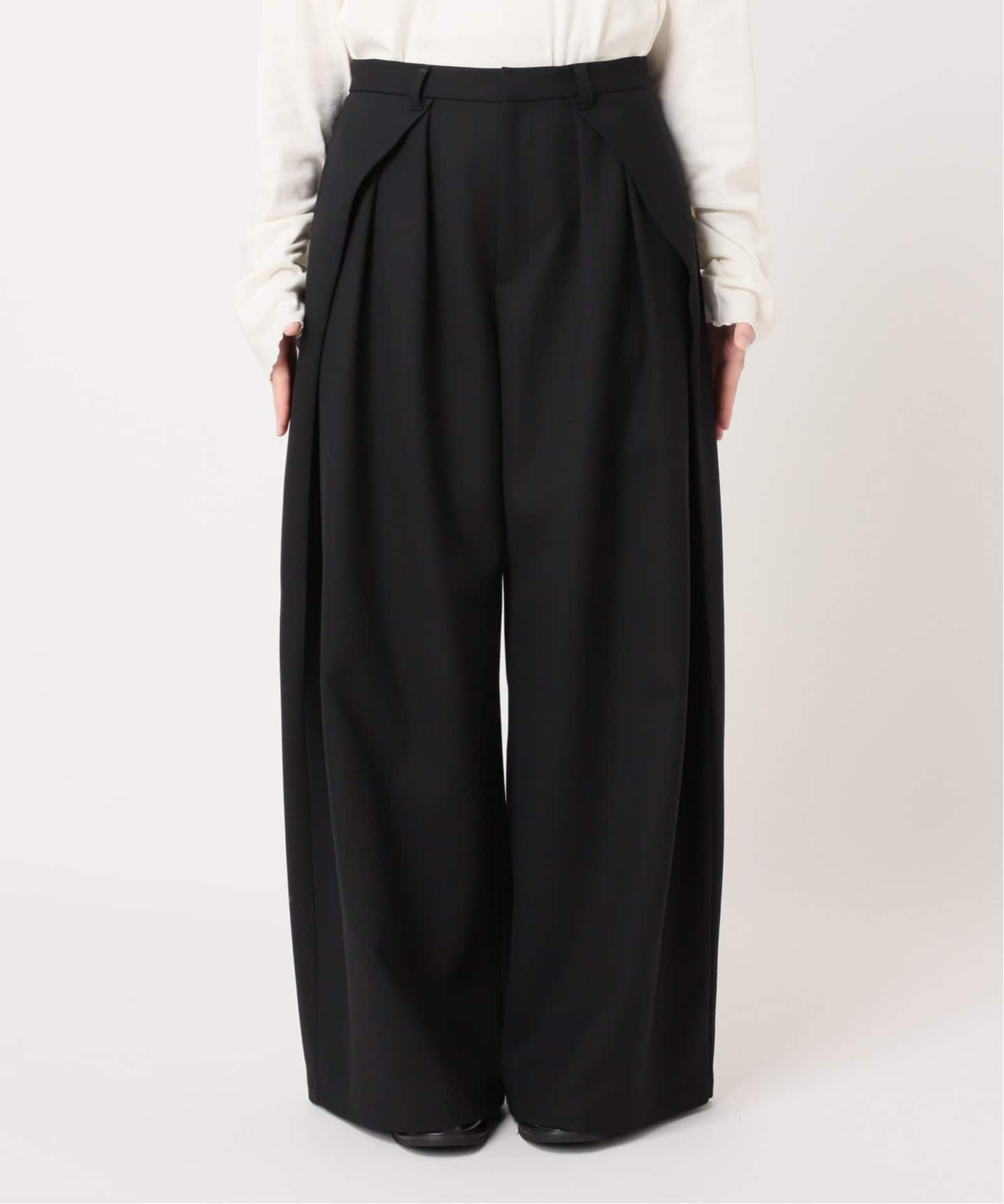 DEEP TUCK WIDE パンツ（スラックス）｜CITYSHOP（シティ