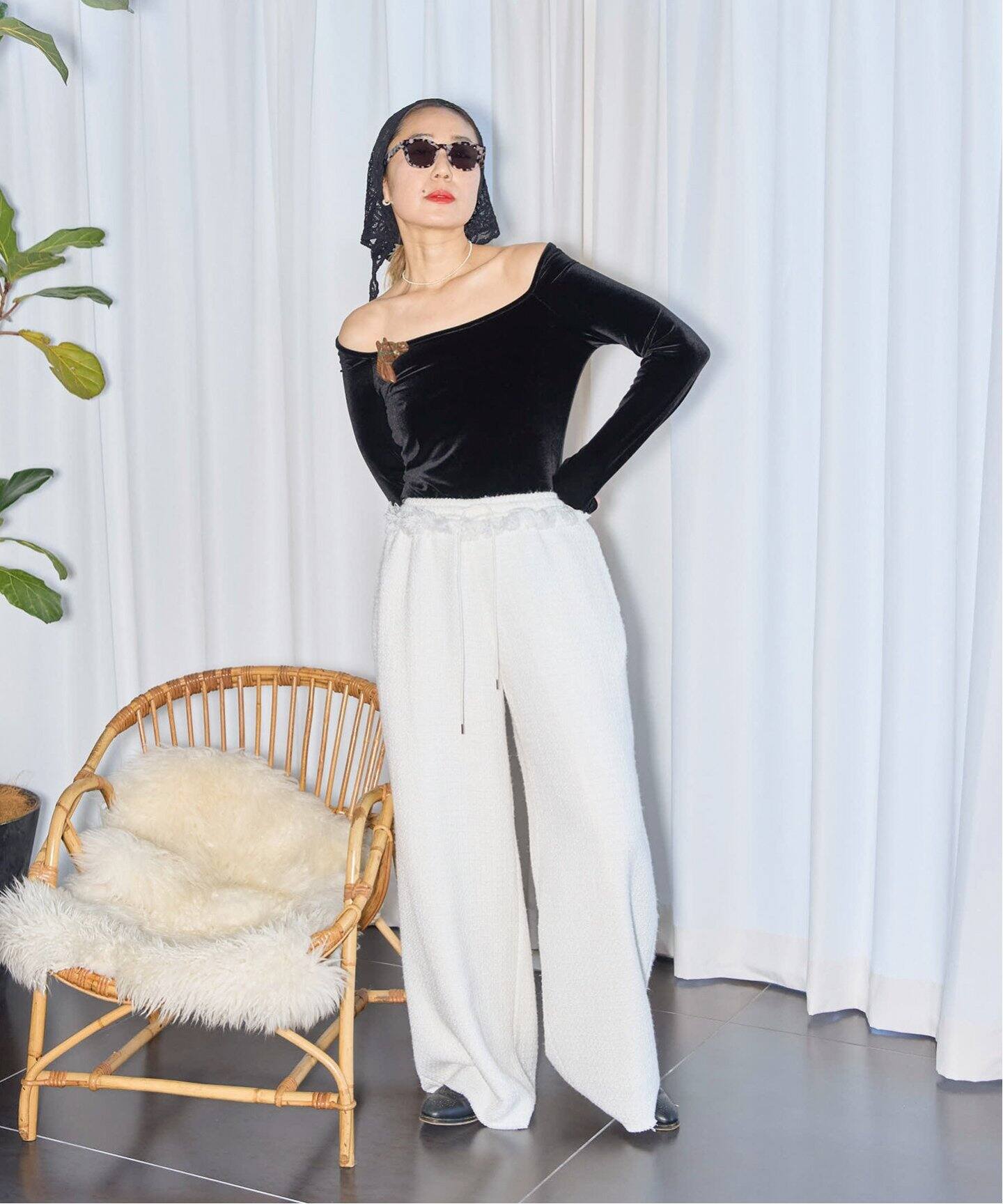 TWEED FRINGE パンツ（その他パンツ）｜CITYSHOP（シティショップ）の 