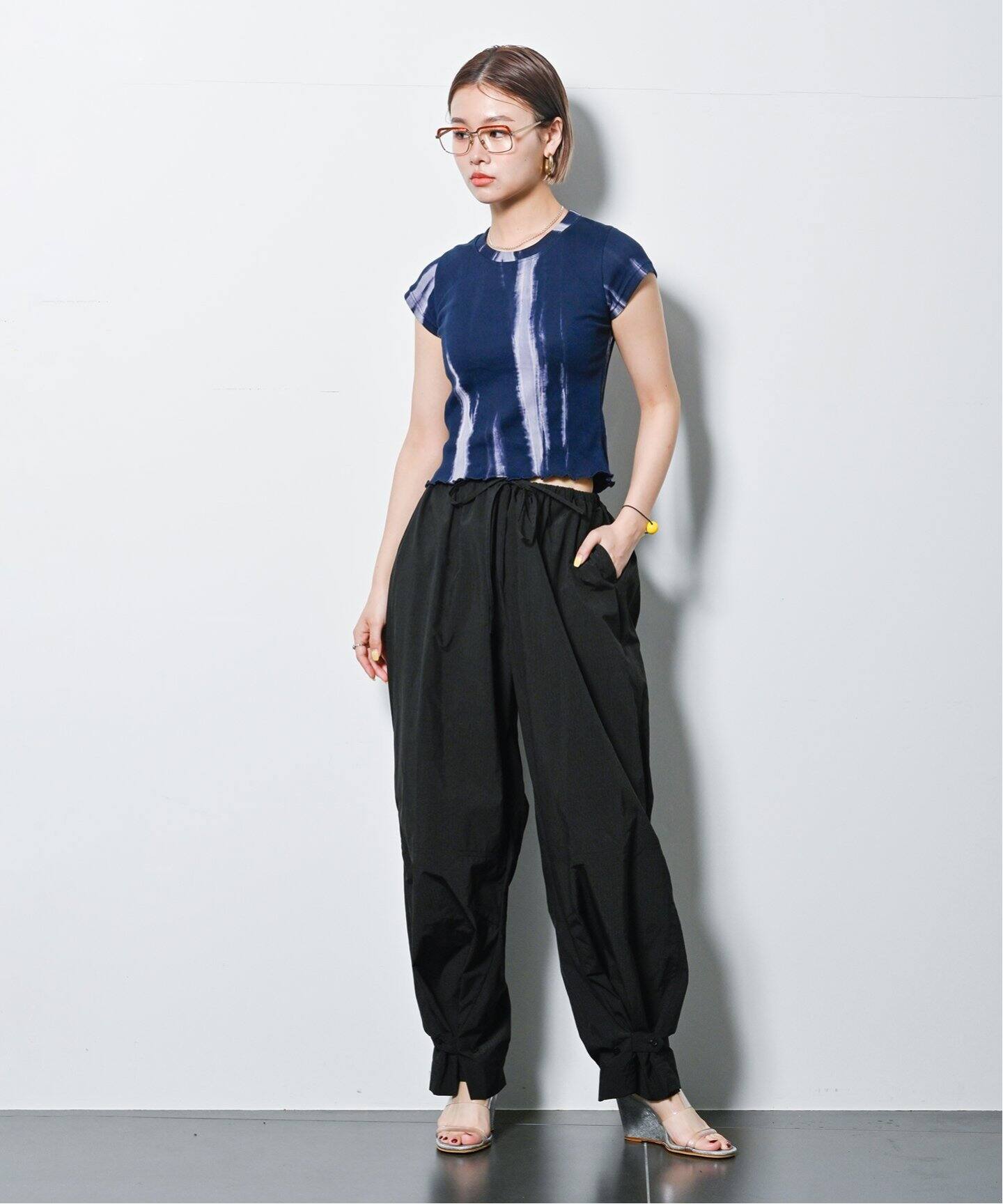 fc　CITYSHOP LLIC GATHERING パンツ METALLIC GATHERING パンツ（その他パンツ）｜CITYSHOP