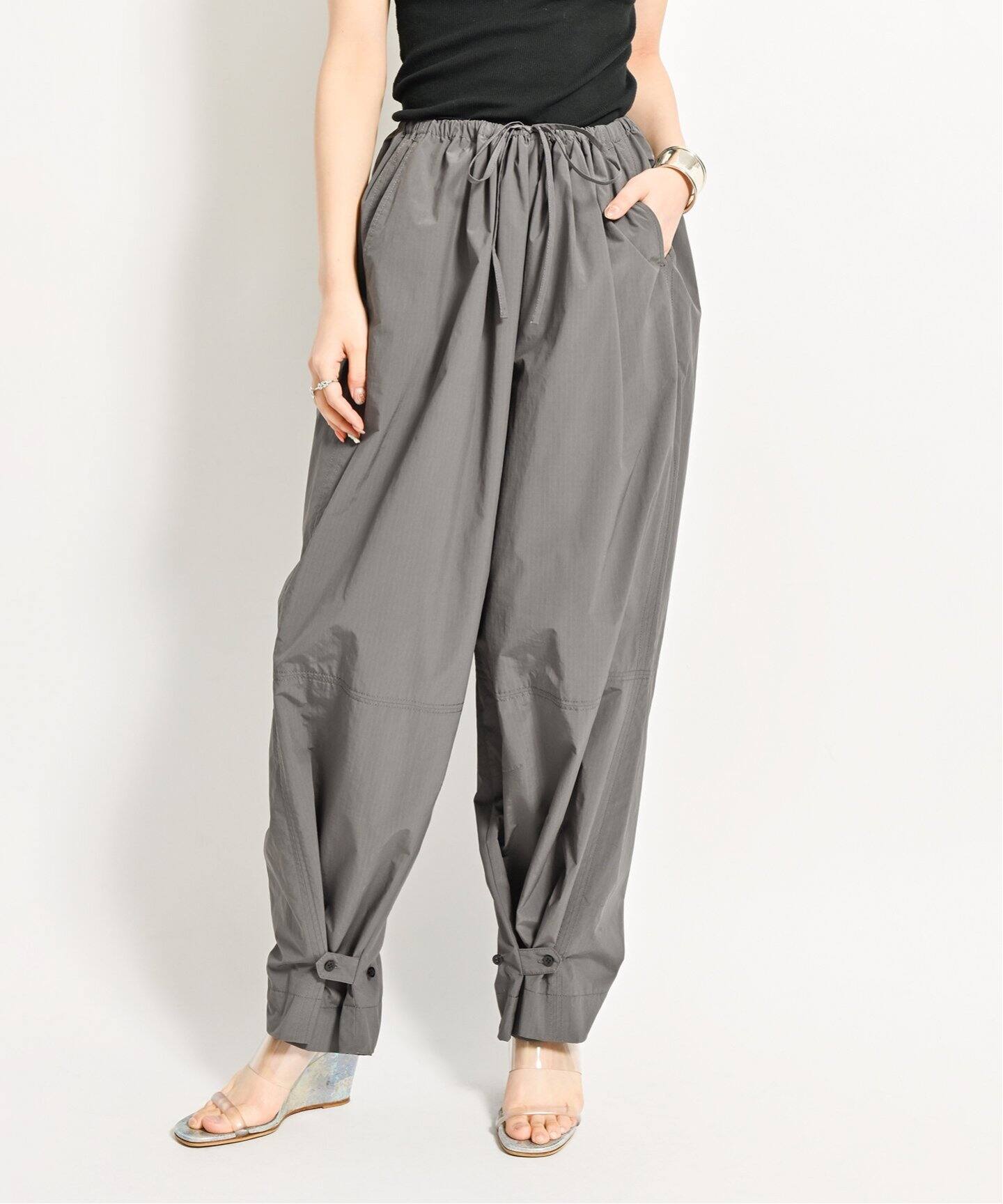【新品未使用タグ付】シティショップ LLIC GATHERING パンツ NYLON GATHER パンツ（その他パンツ）｜CITYSHOP（シティ