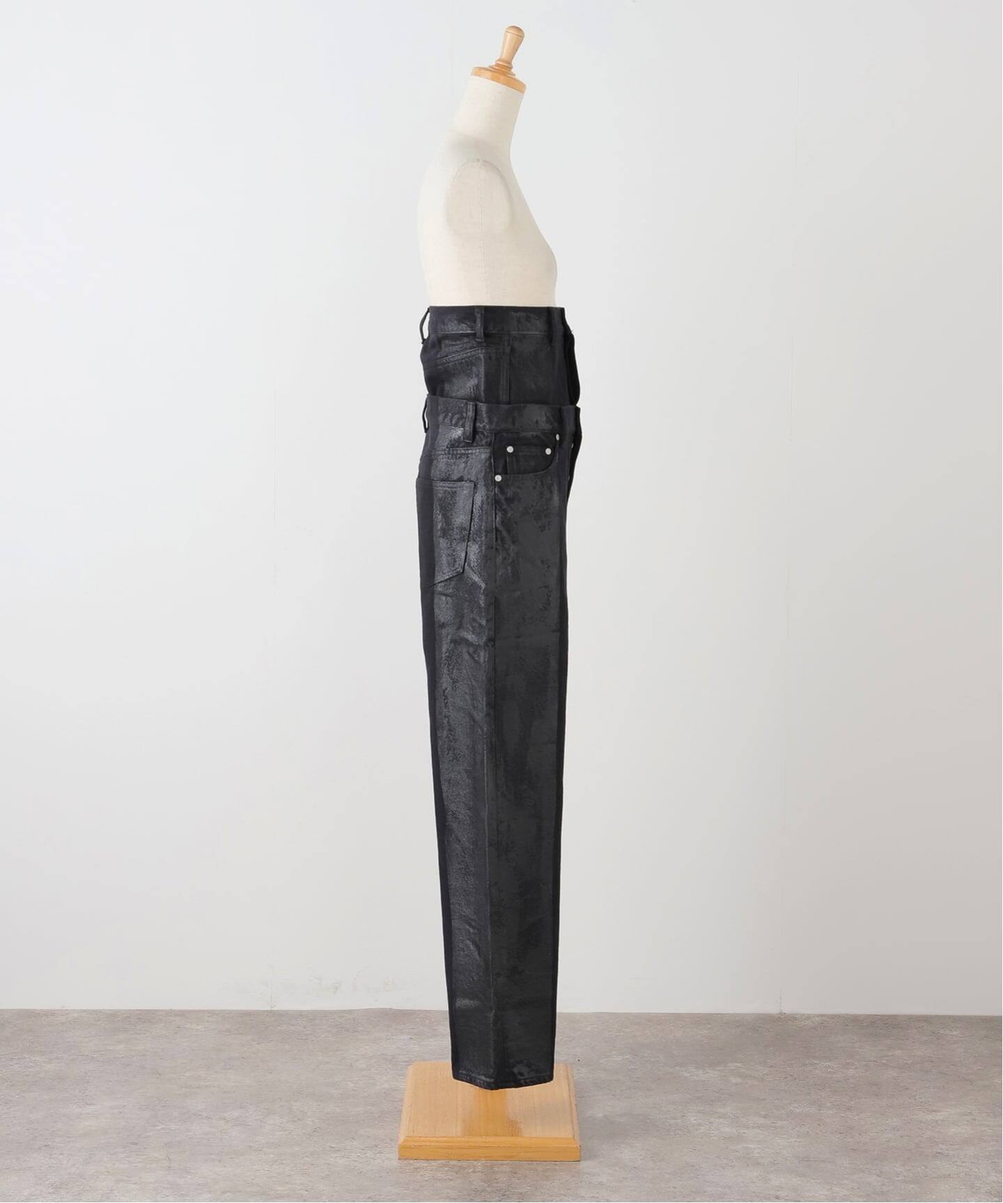 シティショップ　デニム QUIITO 別注 W WAIST PAINT：デニムパンツ（デニムパンツ