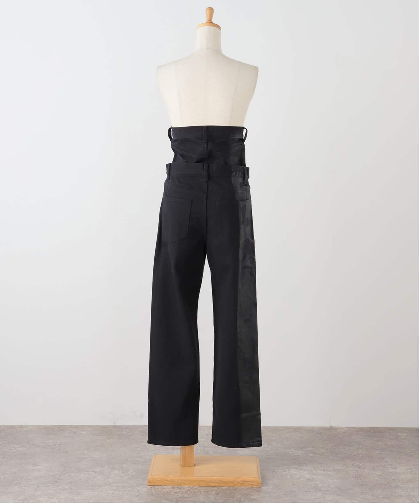 QUIITO 別注 W WAIST PAINT：デニムパンツ（デニムパンツ