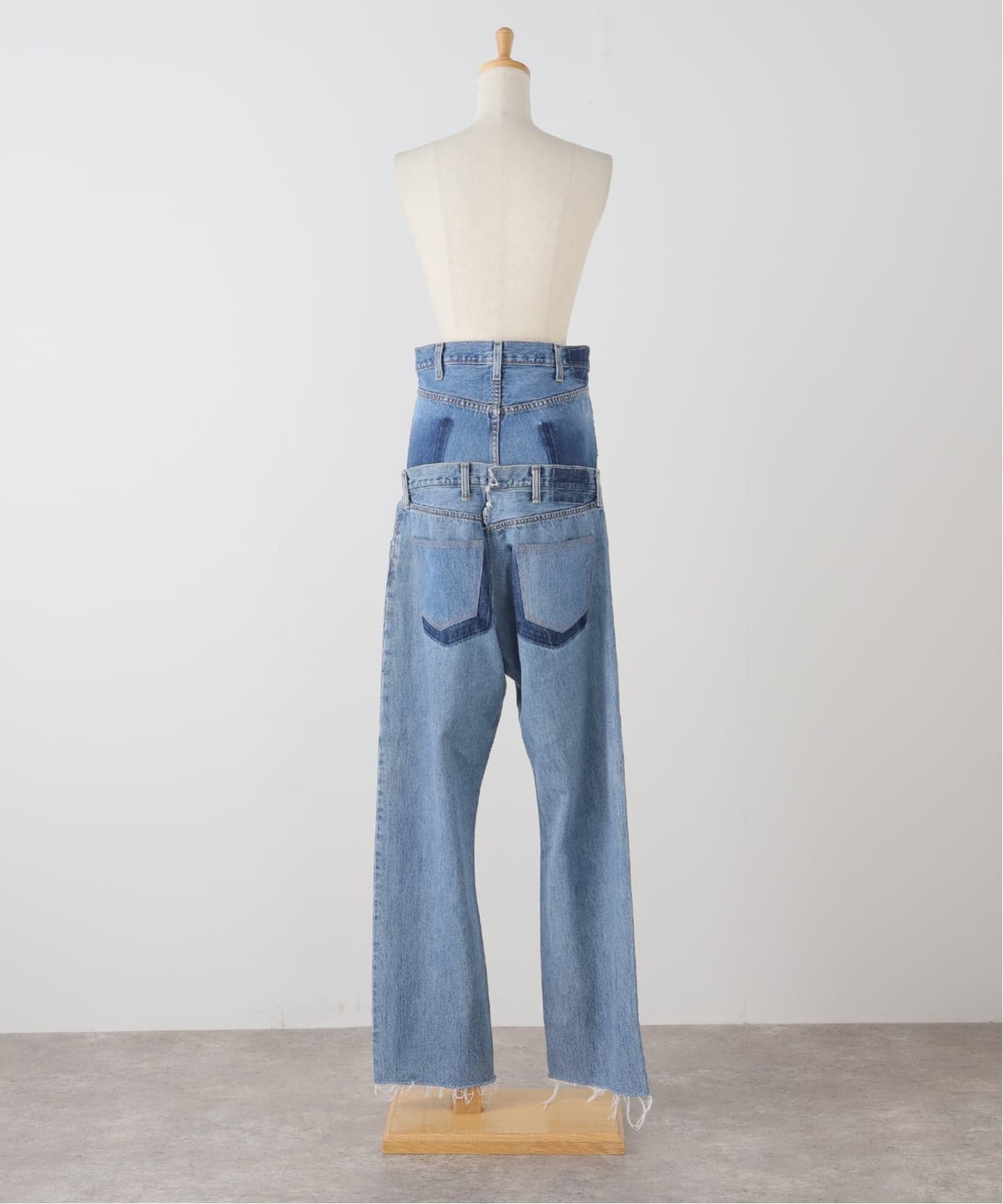 【ko様】QUIITO/W WAIST DENIM PT デニムパンツ 36 VONIQUE / QUIITO/ REDENIM W WAIST PT (INDIGO)