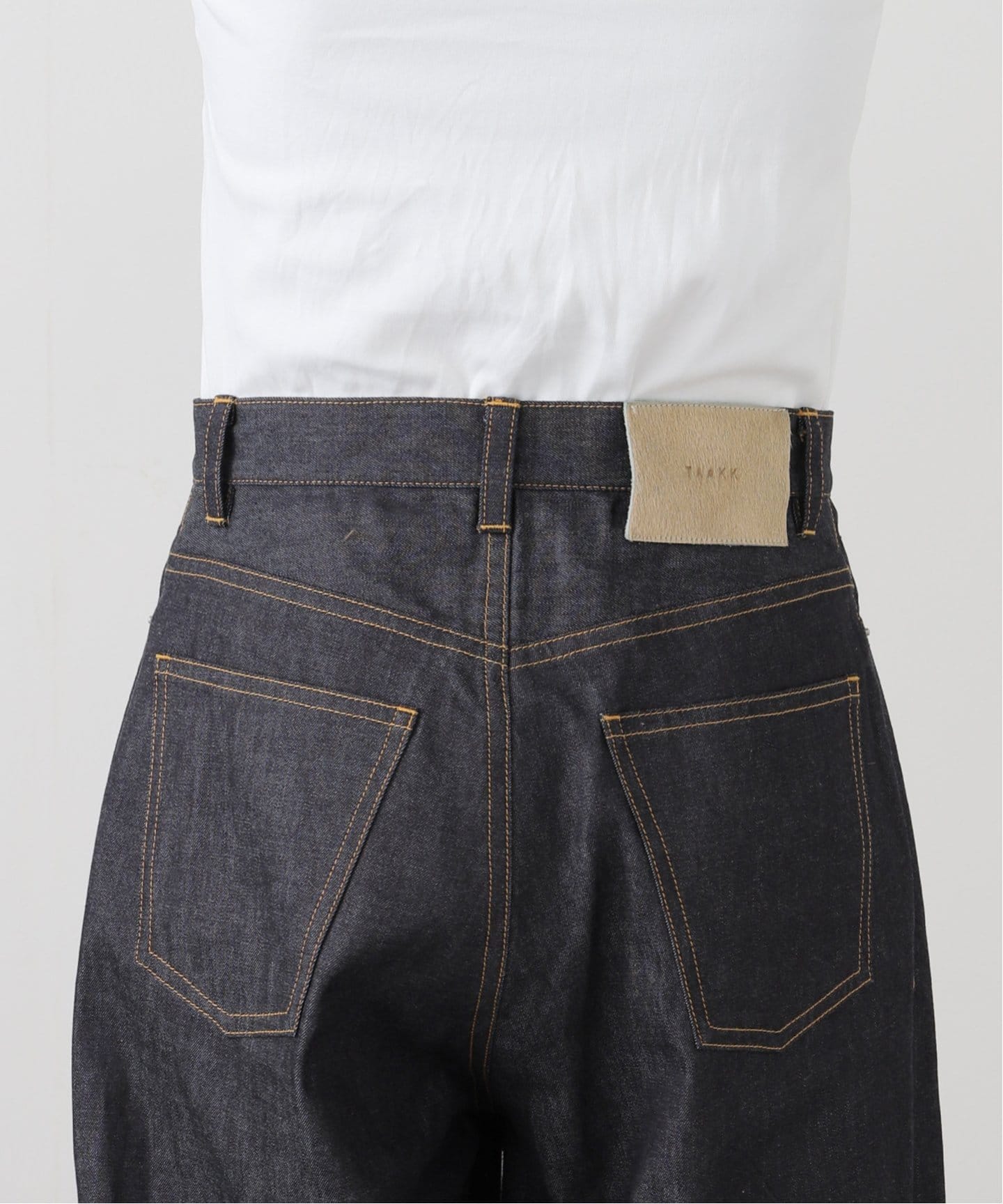 TAAKK DENIM WIDE PANTS TA25SS-PT04：デニムパンツ（デニム