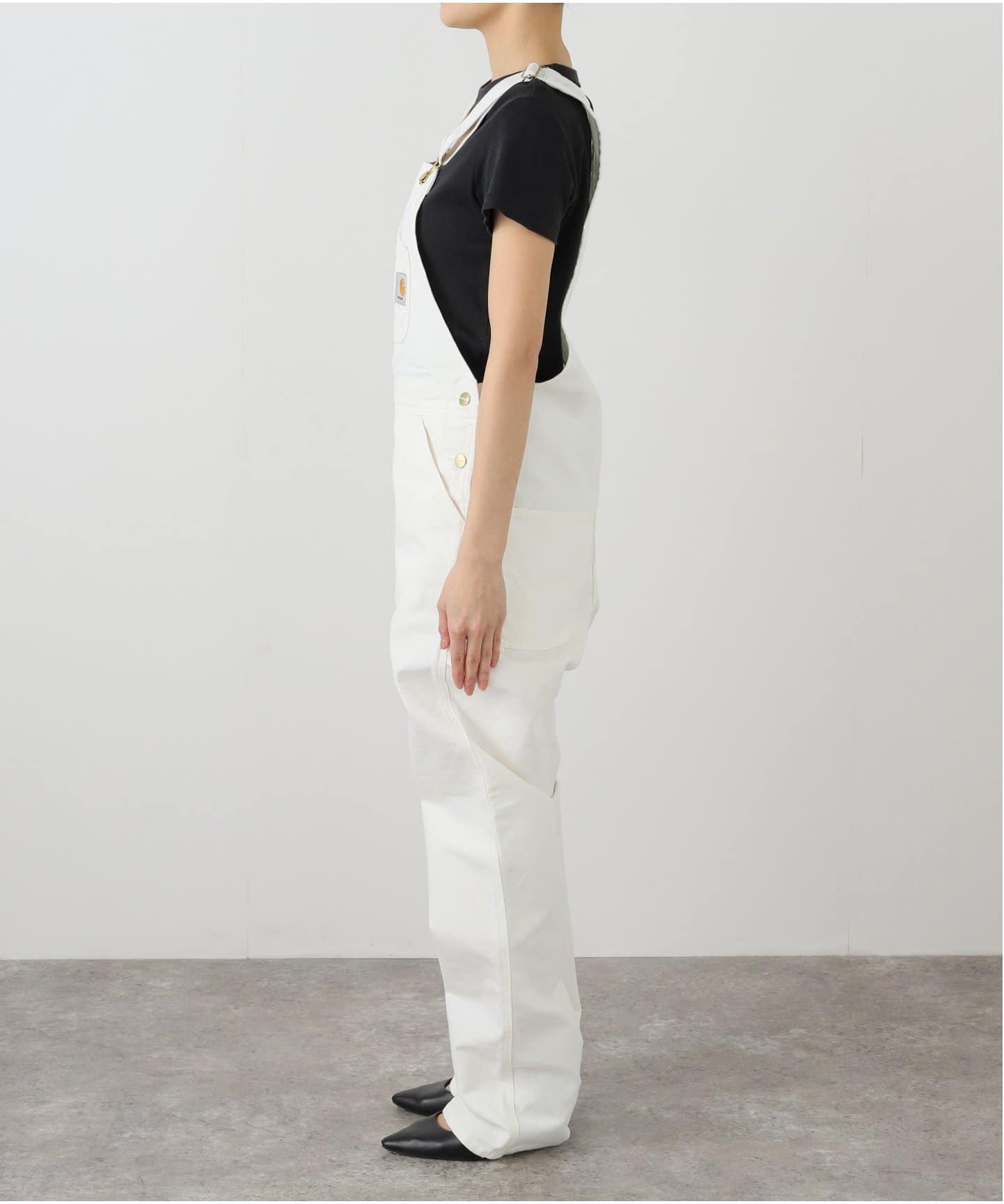 クリティテル578)carharttオーバーオールサロペットL〜XLアメ CARHARTT WIP BIB OVERALL I026462：オーバーオール（サロペット