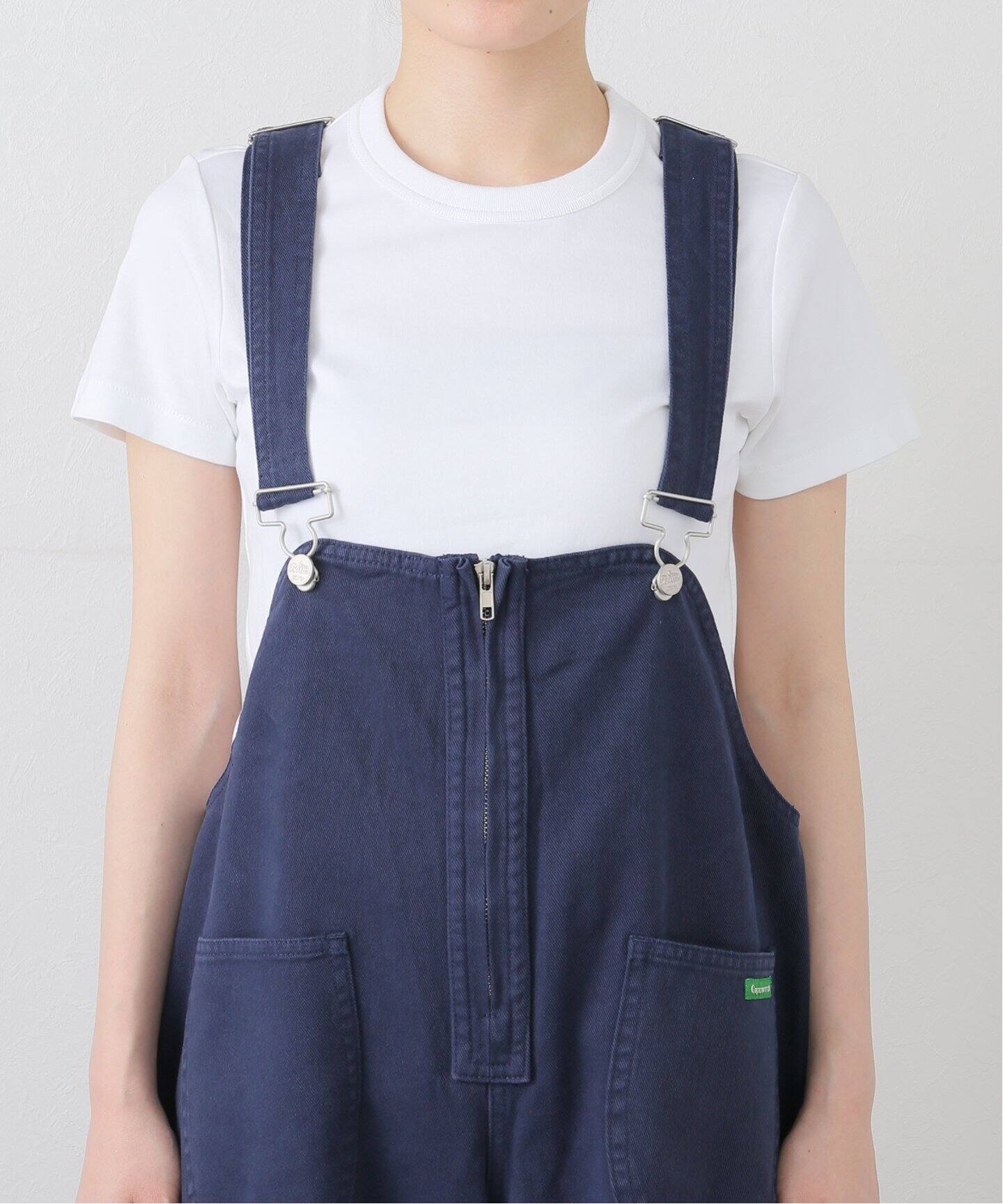 CITYSHOP GREEN BUTTER ZIPPER オーバーオール