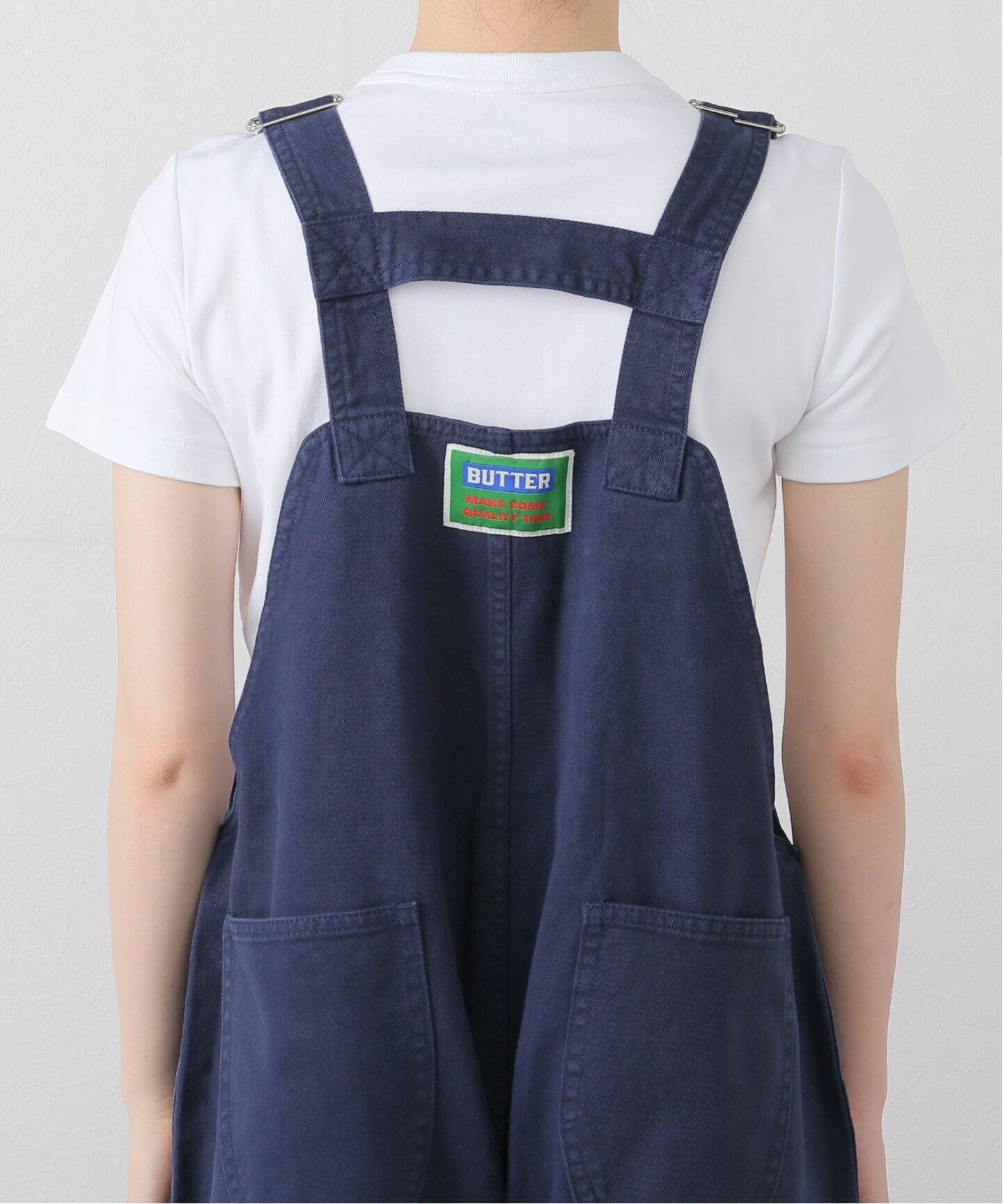 CITYSHOP GREEN BUTTER ZIPPER オーバーオール