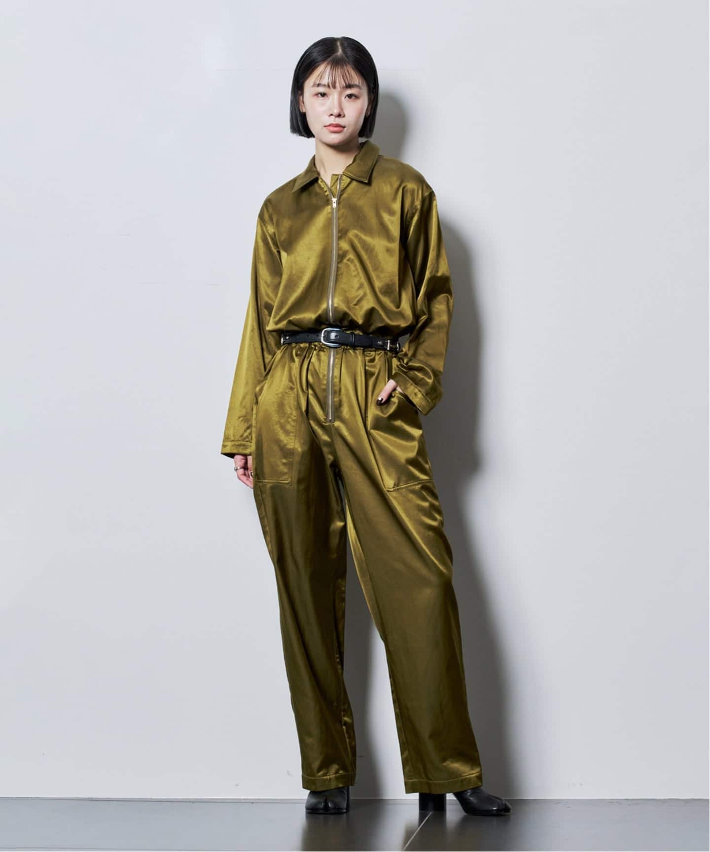 SAYAKA DAVIS COVERALL VJS4-CRY：オールインワン（つなぎ