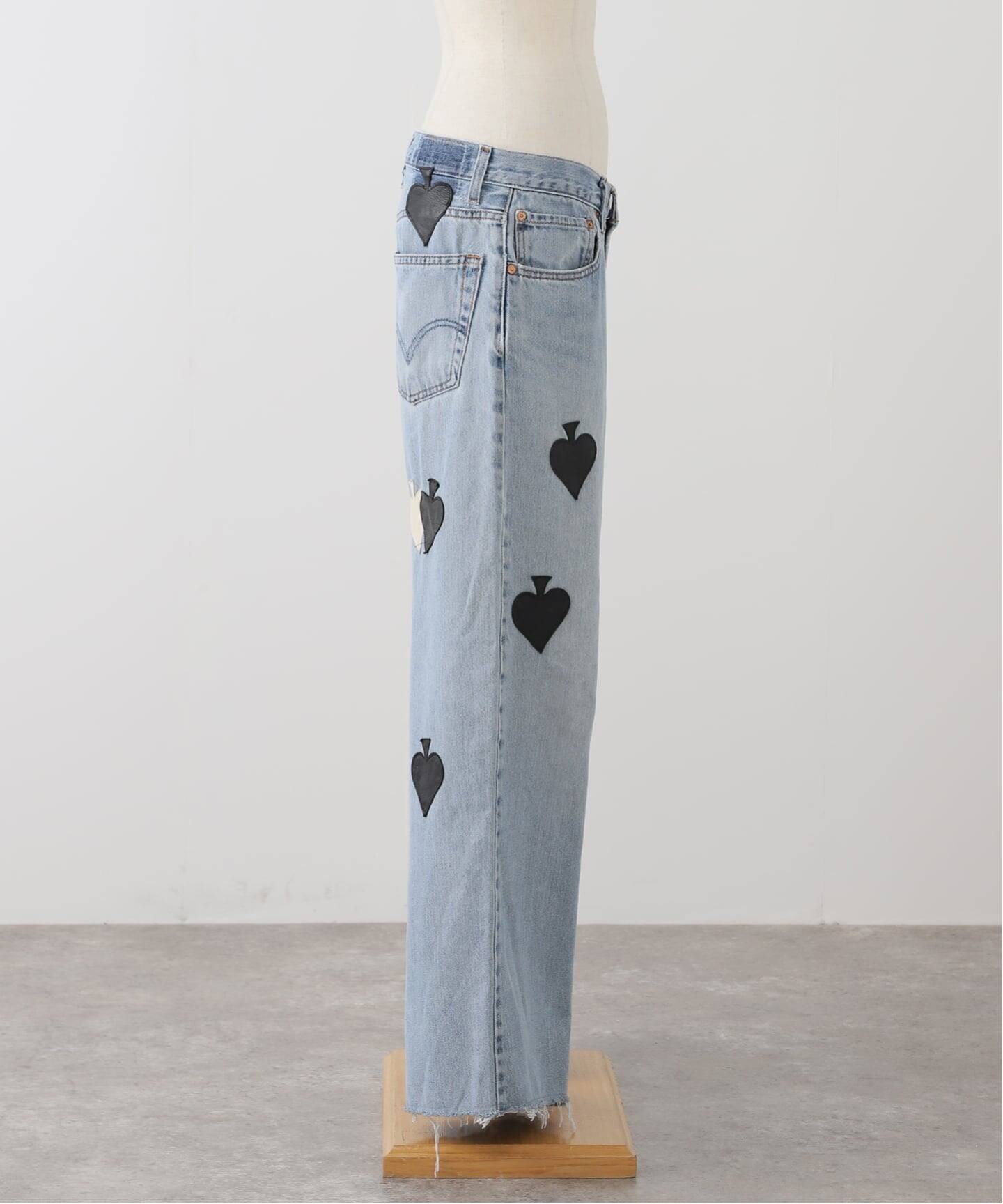 TanC 別注 SPADE PATCH BUGGY REMAKE DENIM TC25B-52-EX：デニムパンツ