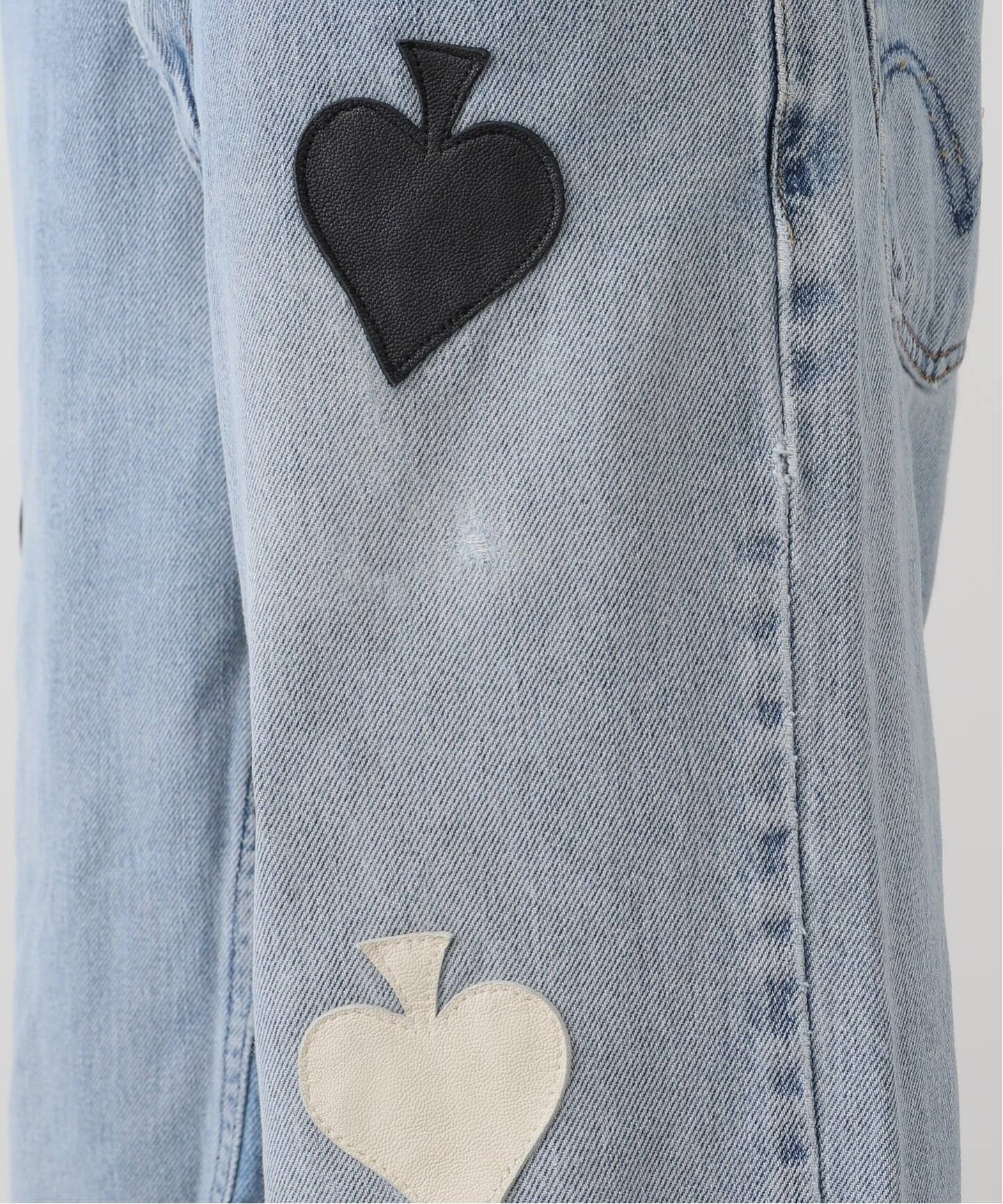 TanC 別注 SPADE PATCH BUGGY REMAKE DENIM TC25B-52-EX：デニムパンツ