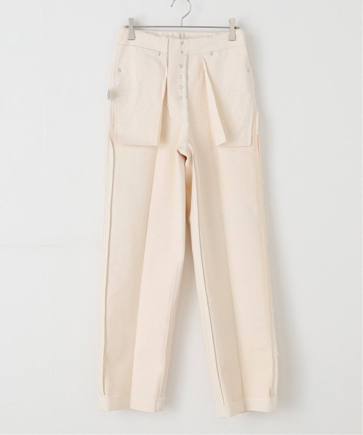 TANAKA THE JEAN TROUSERS ST-2-(F) YR：デニムパンツ（デニム