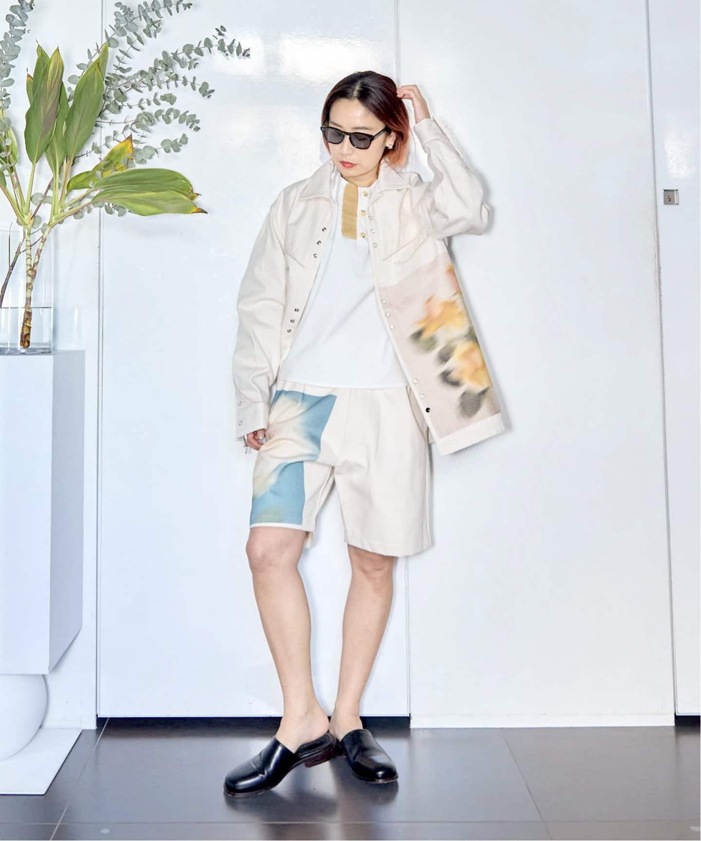 TANAKA KHAKI SHORTS ST-161 RO：ショートパンツ（ショート