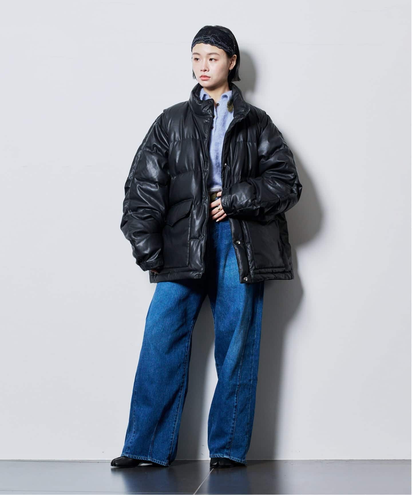 KURO STRUCTURE 964184:デニムパンツ(デニムパンツ・ジーンズ KURO STRUCTURE 964184:デニムパンツ(デニムパンツ・ジーンズ