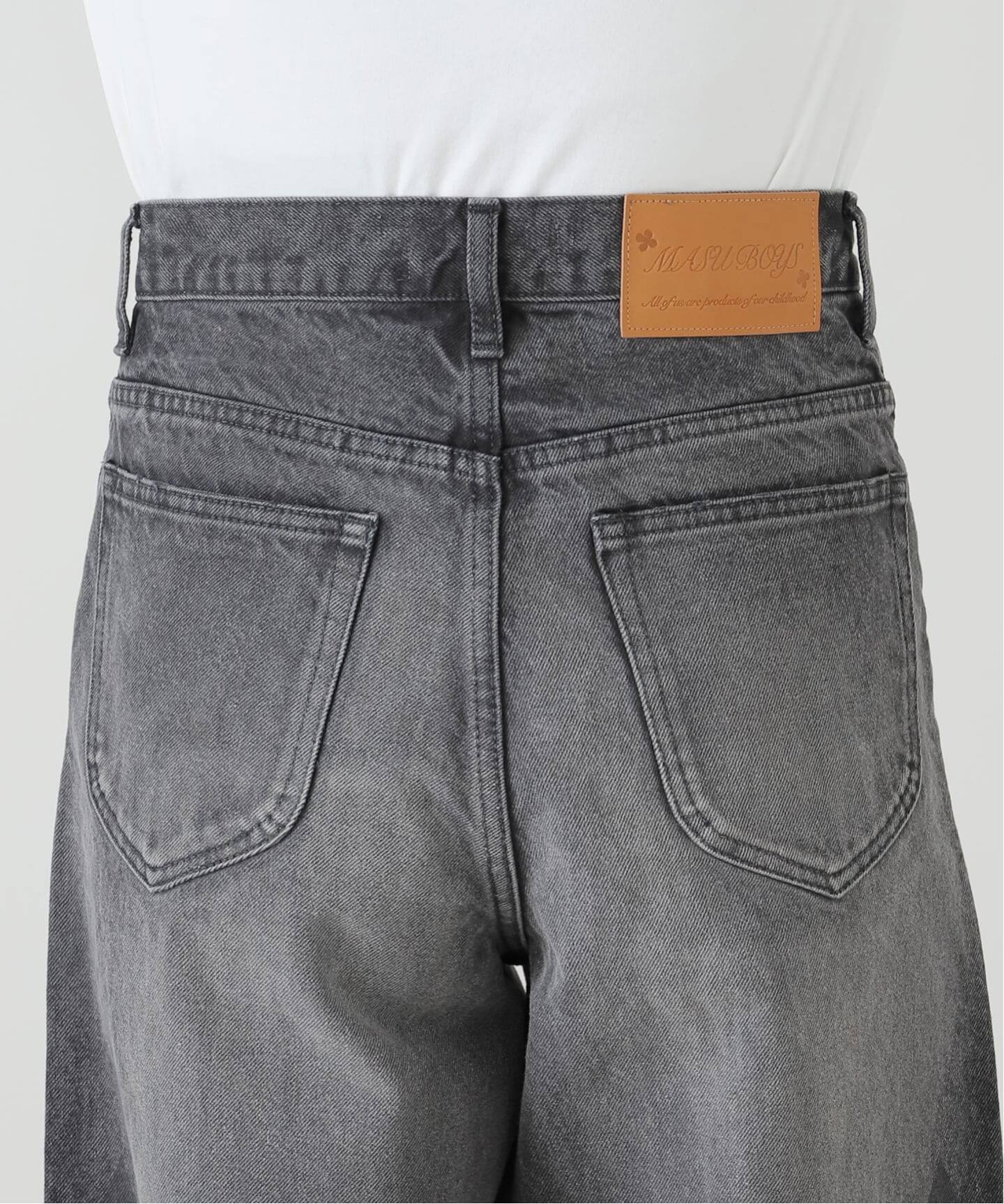 MASU MB BAGGY JEANS DIAMOND B25F9PL003：デニムパンツ（デニム
