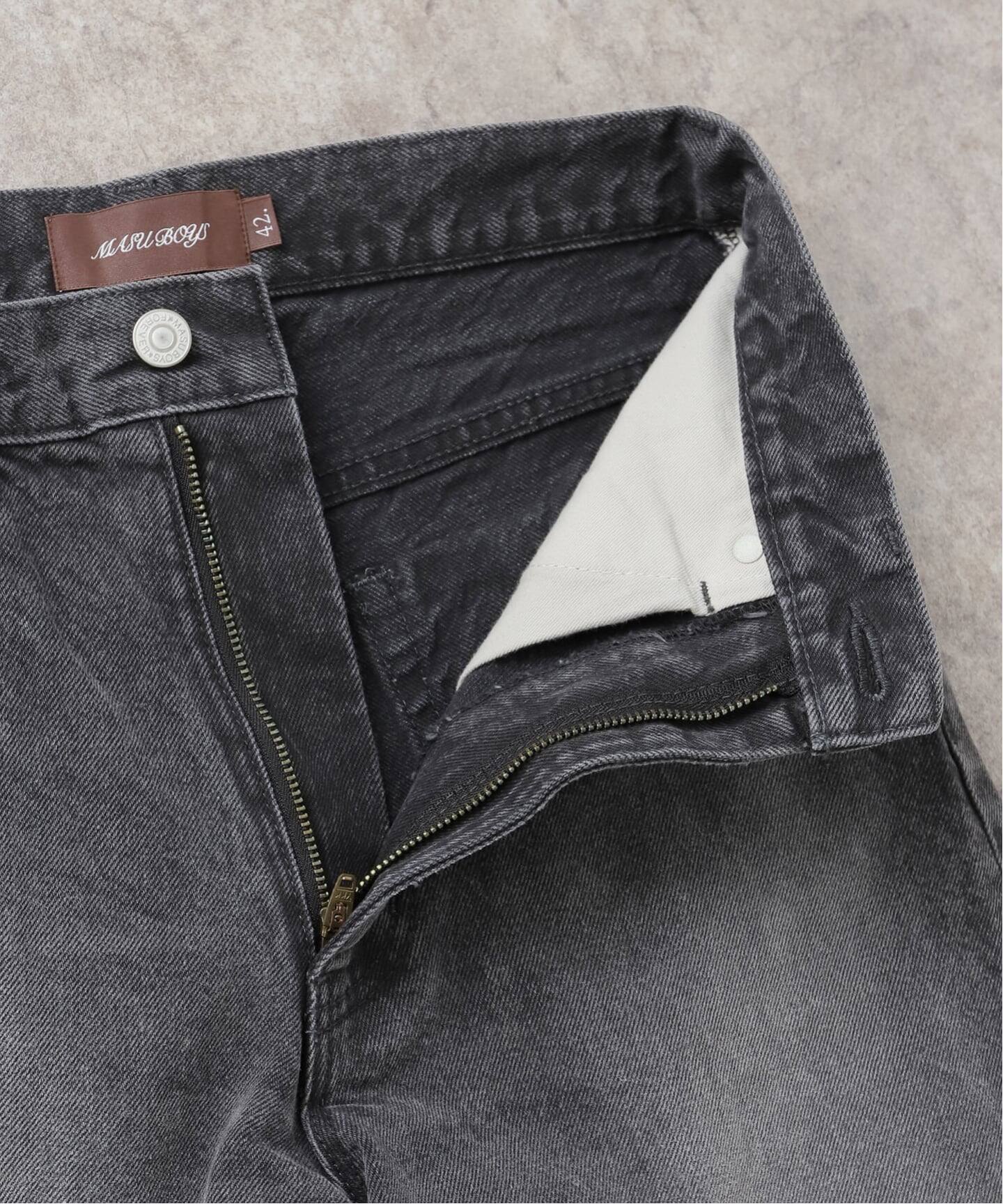 MASU MB BAGGY JEANS DIAMOND B25F9PL003：デニムパンツ（デニムパンツ 