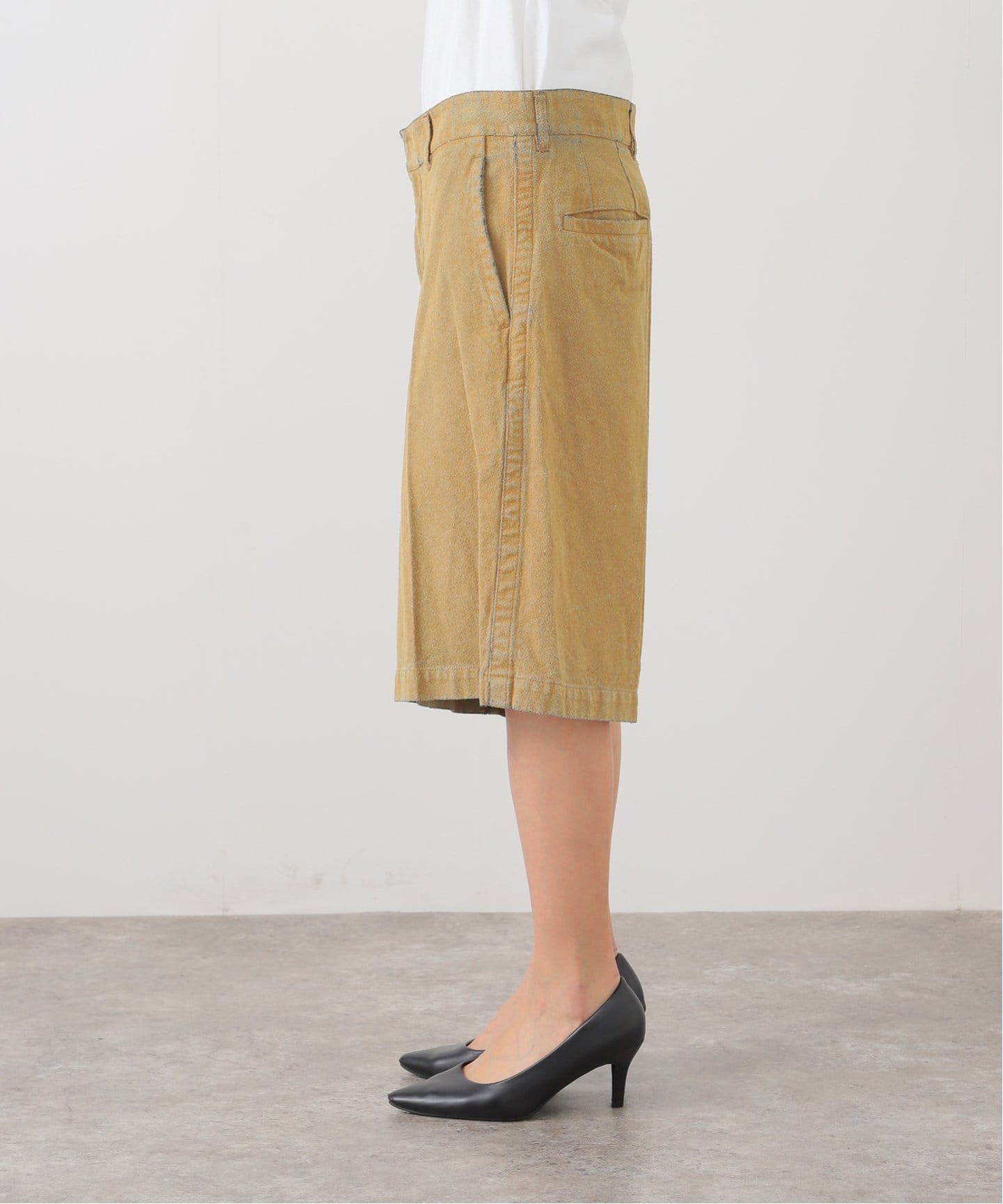 TOGA TOO Flocky denim short pants TZ252-FF959：ショート