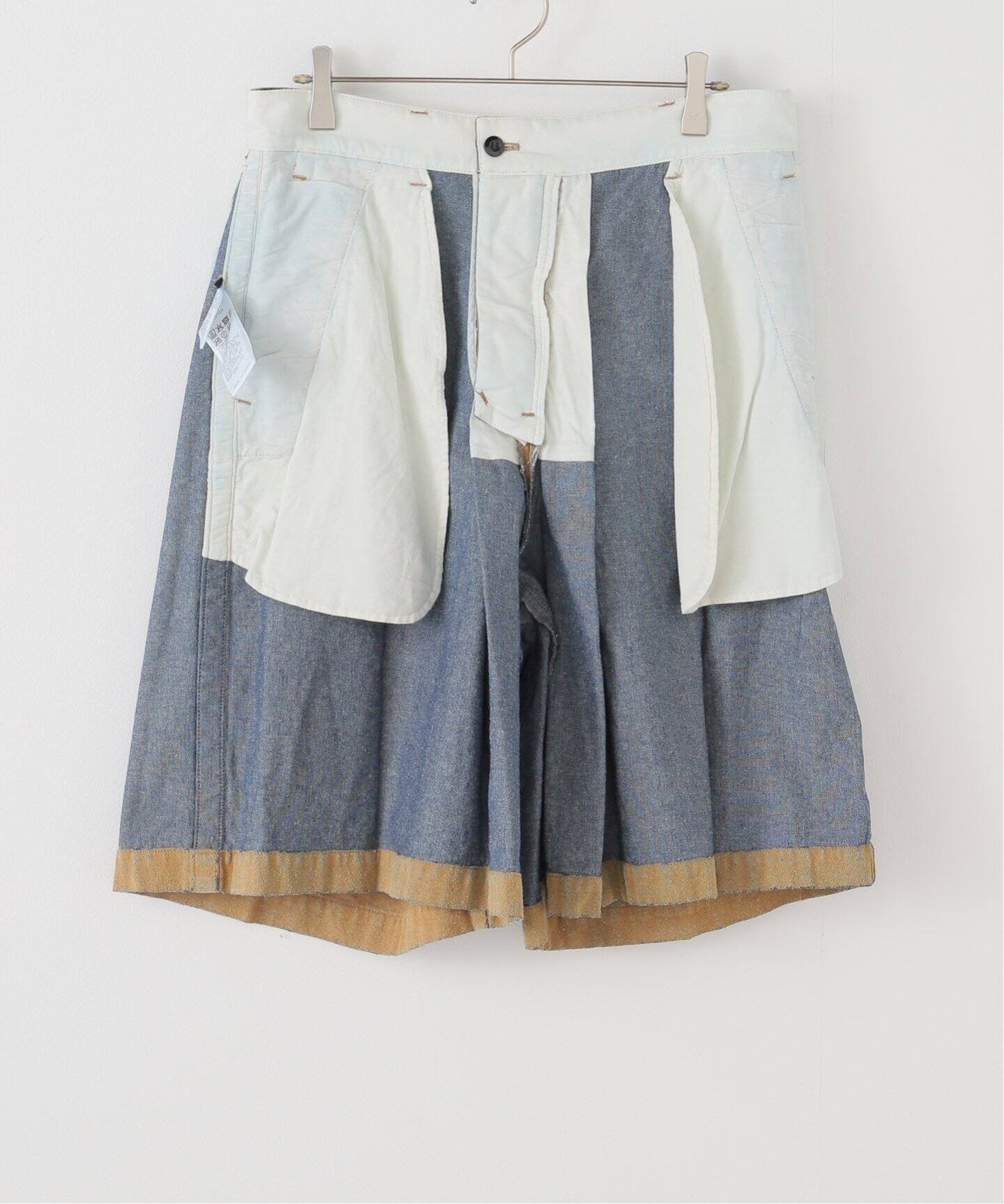 TOGA TOO Flocky denim short pants TZ252-FF959：ショートパンツ