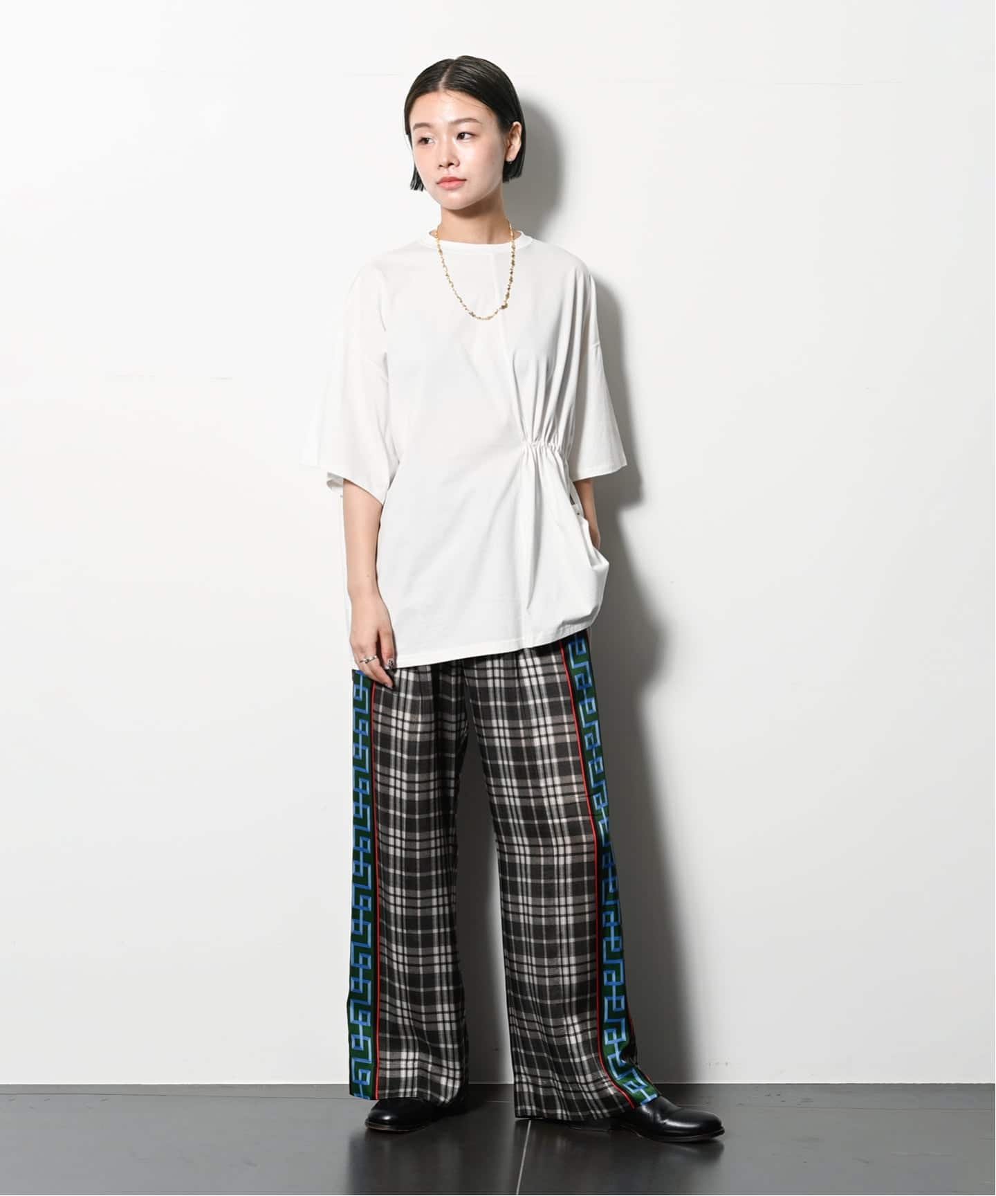 CITYSHOP DYED TAFFETA パンツ METALLIC GATHERING パンツ（その他パンツ）｜CITYSHOP